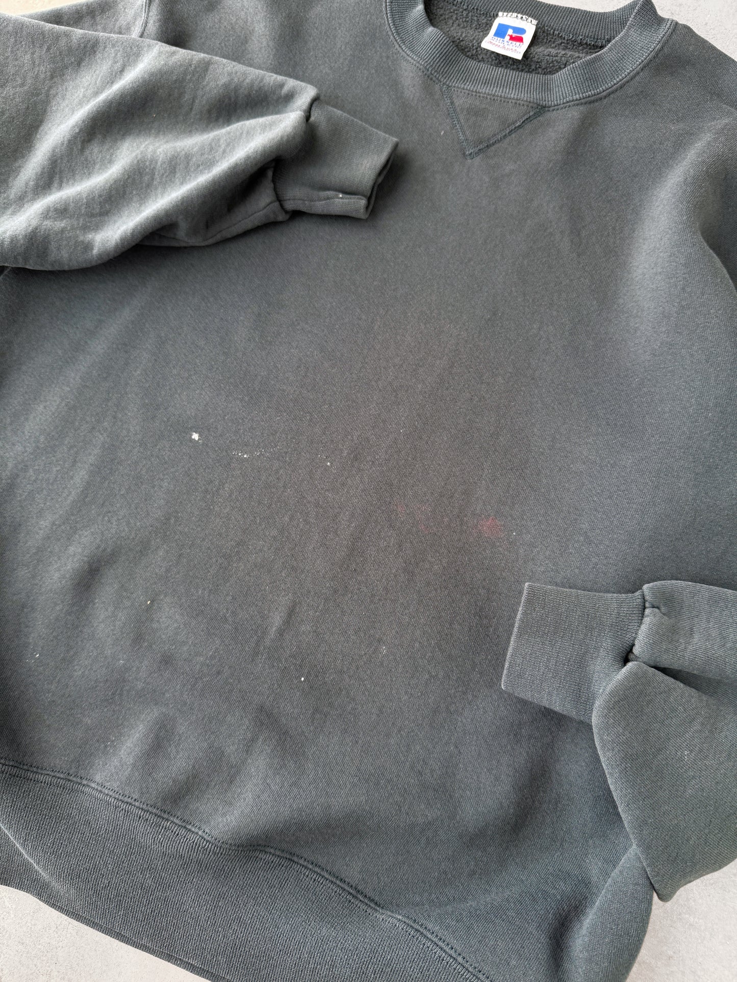 Russell Athletic Blank Sweatshirt 90's - Large