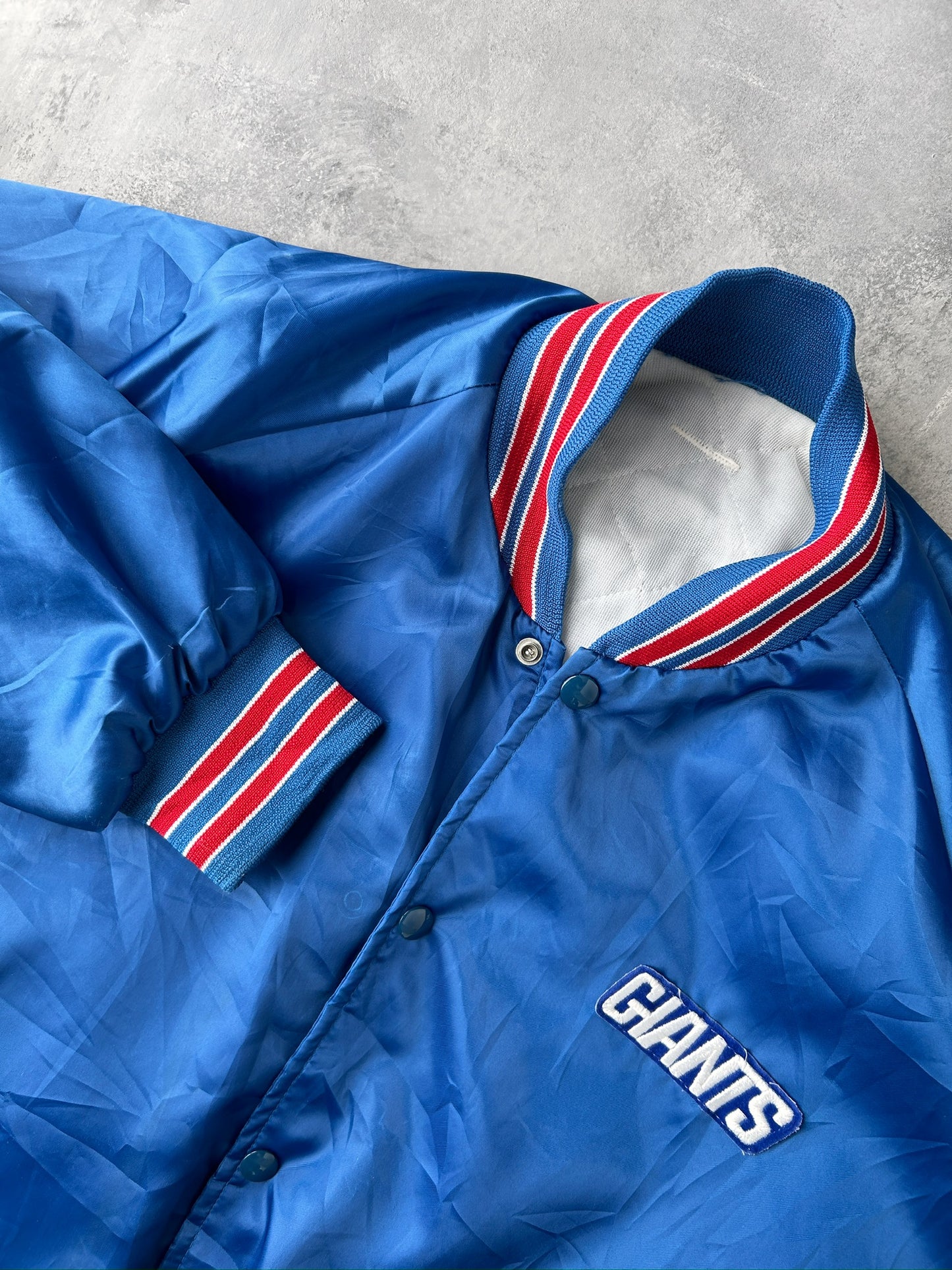 New York Giants Satin Jacket 90's - Large