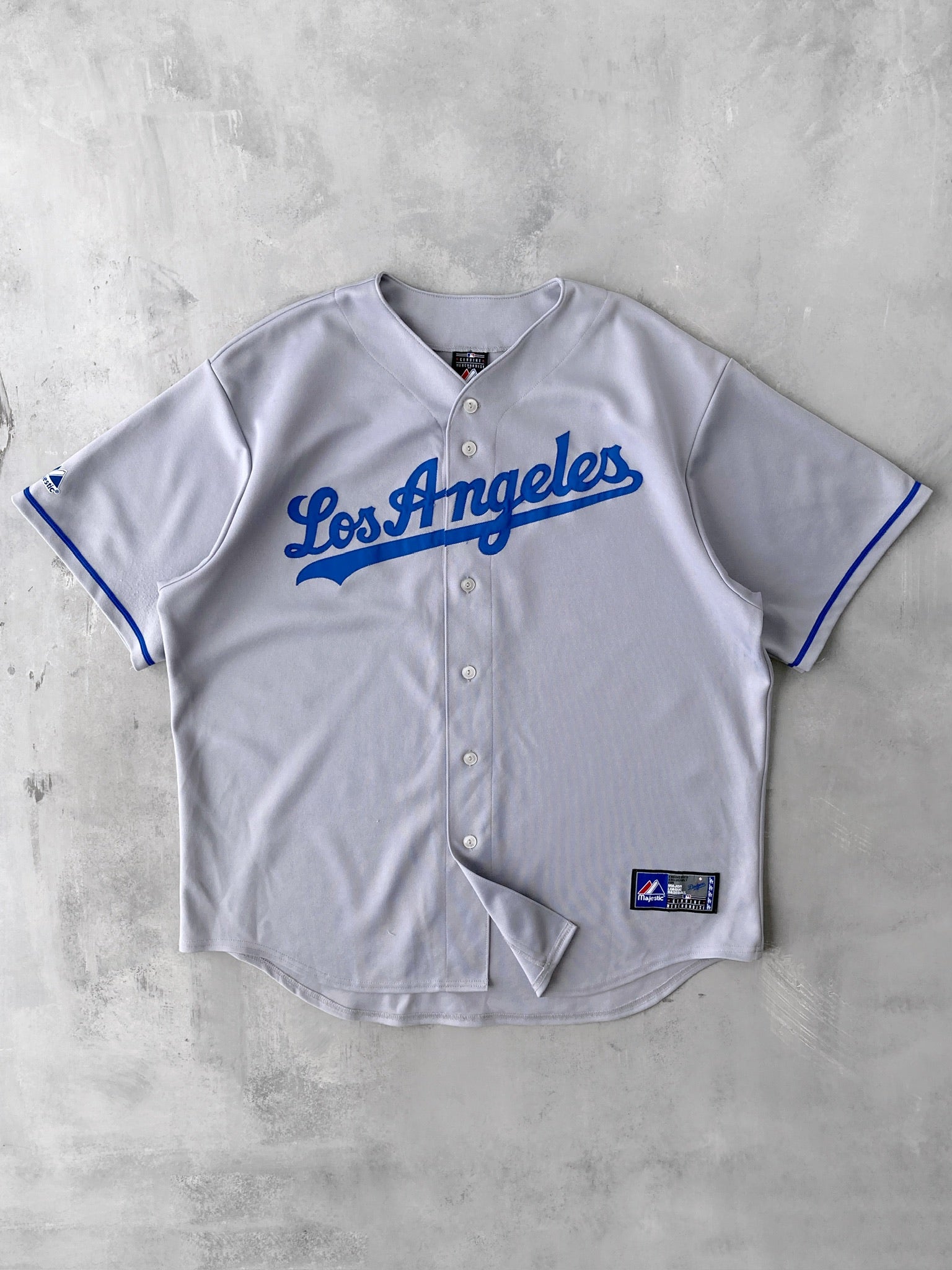 VTG Los Angeles Dodgers Majestic White Home Jersey Men's XL