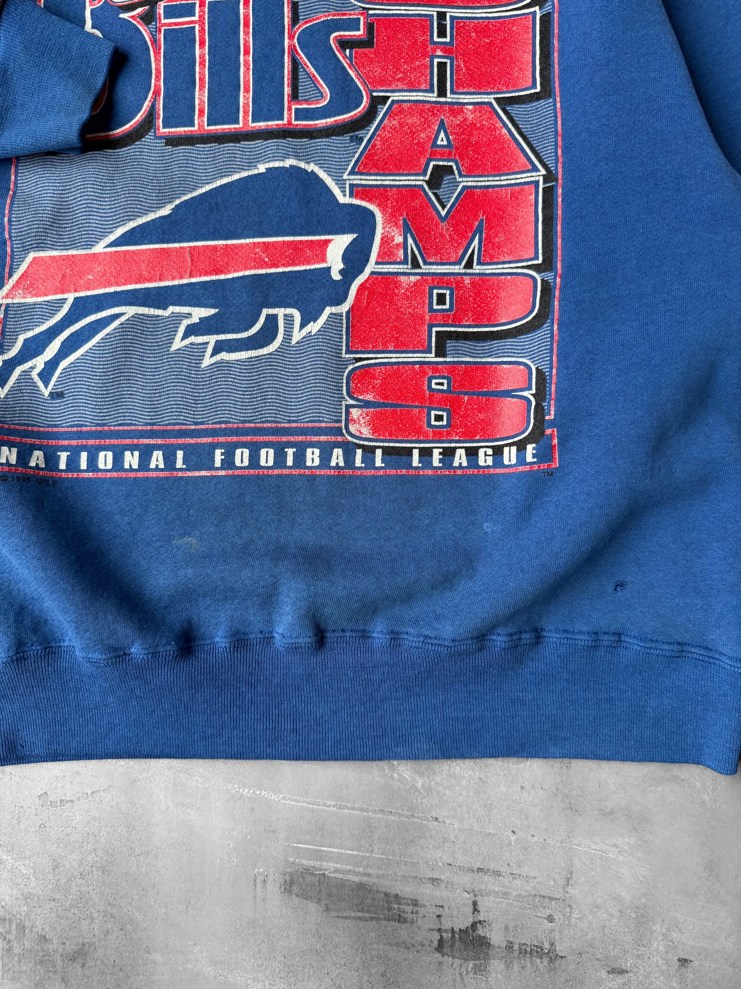 Buffalo Bills Division Champs Sweatshirt '95 - Large