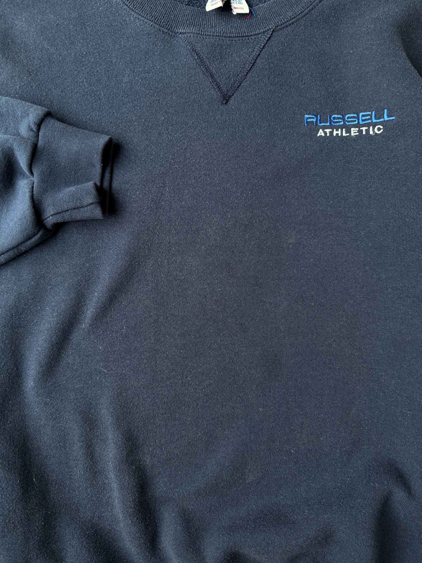 Russell Athletic Sweatshirt Y2K - Large