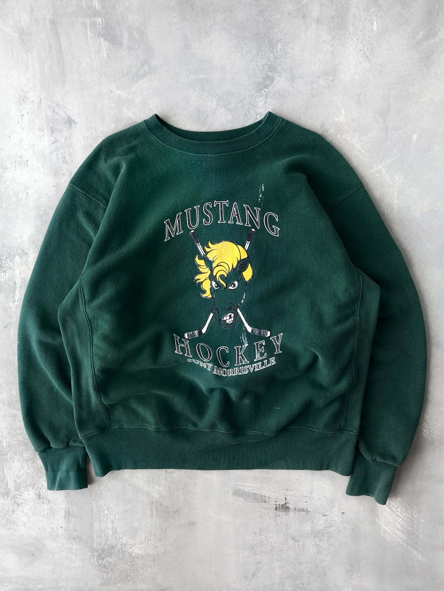 SUNY Morrisville Hockey Sweatshirt 90's - XXL