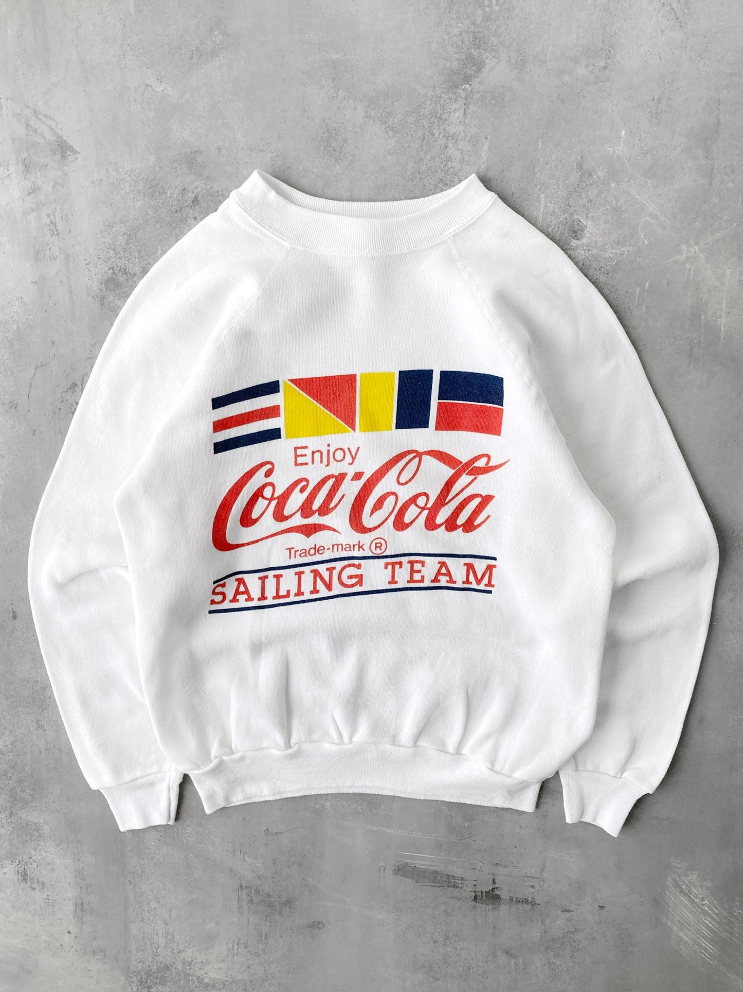 Coca-Cola Sailing Team Crewneck 80's - Small