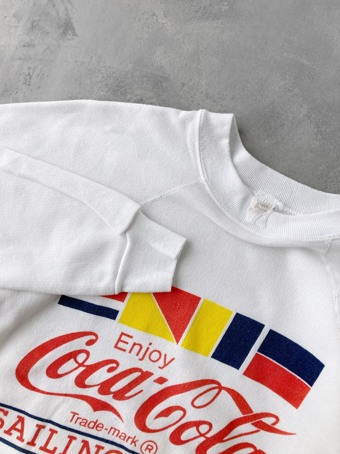 Coca-Cola Sailing Team Crewneck 80's - Small