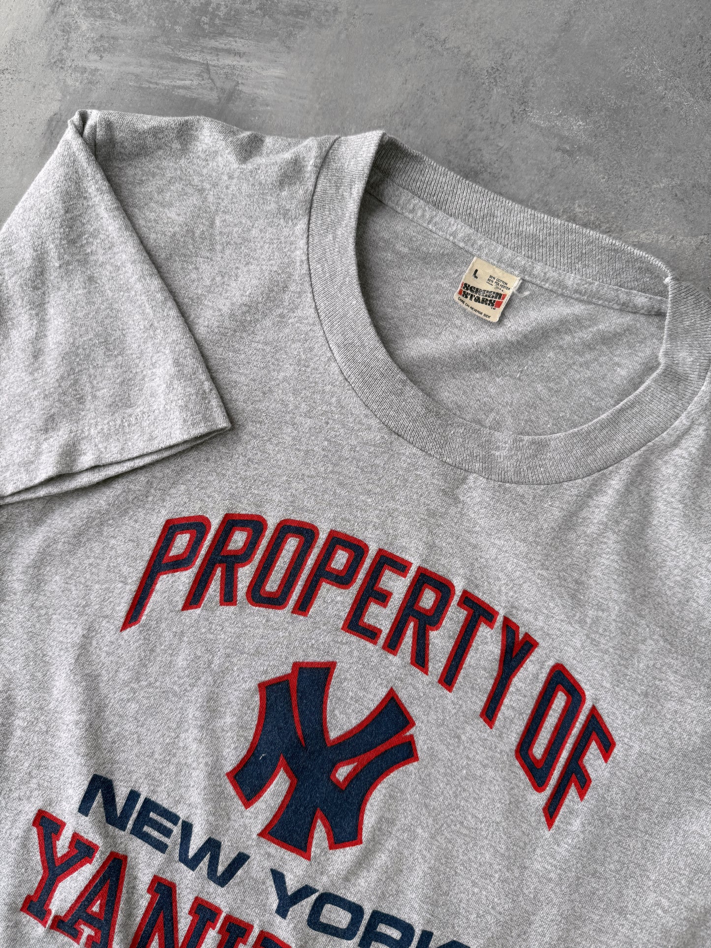 New York Yankees T-Shirt 80's - Small