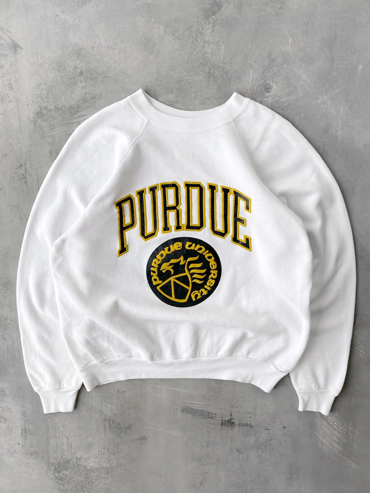 Purdue University Crewneck 80's - Large