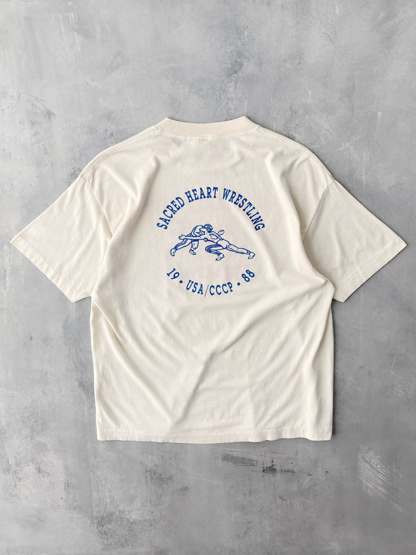 Sacred Heart Wrestling T-Shirt '88 - Large