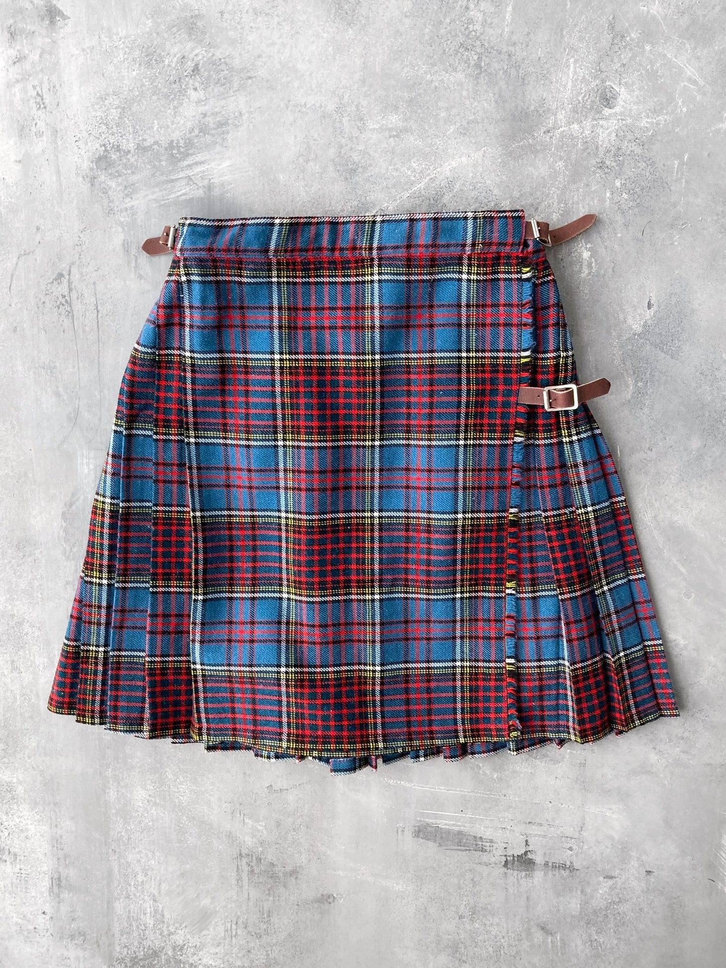 Plaid Wool Kilt 90's - XS (0)