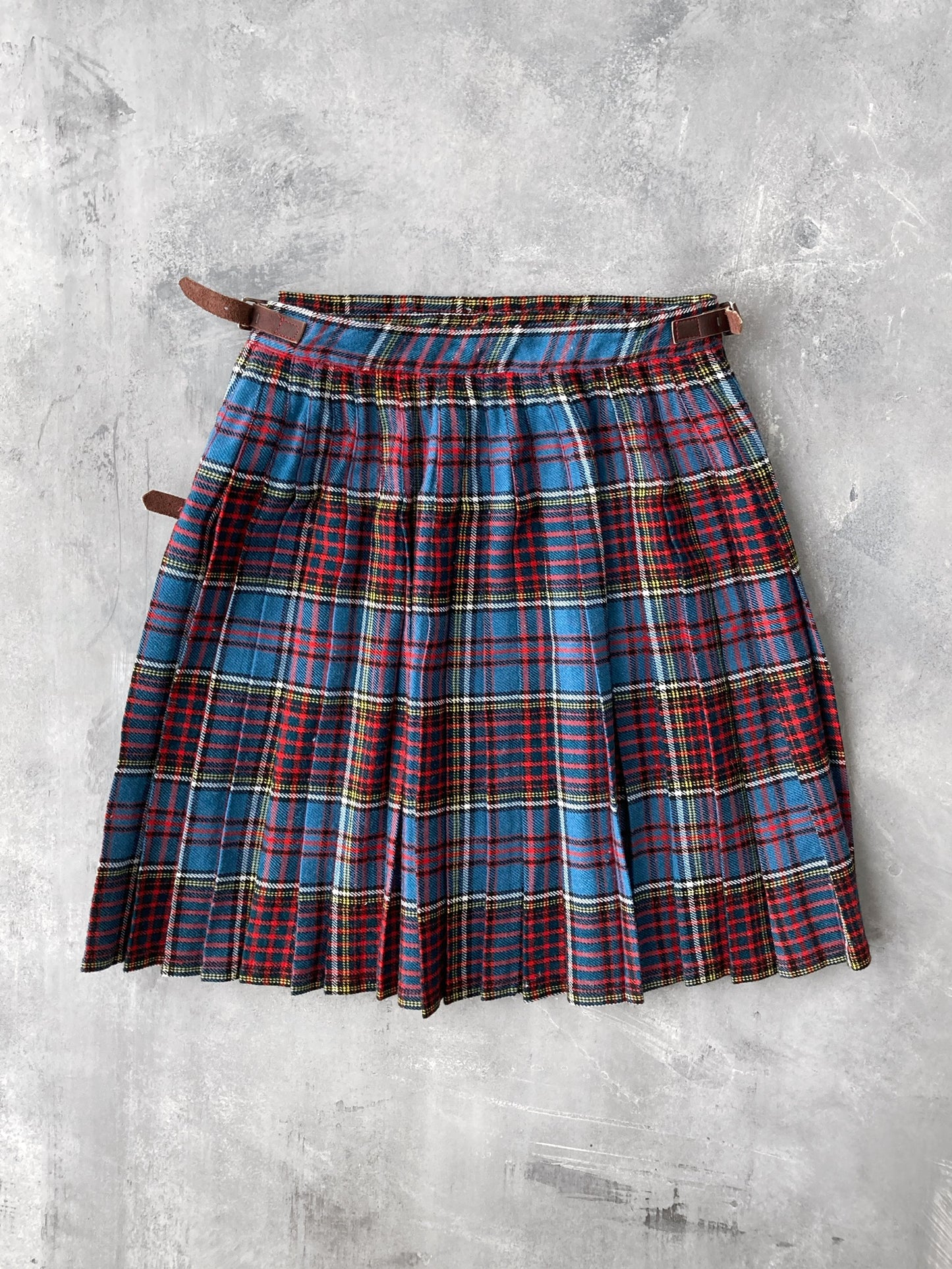 Plaid Wool Kilt 90's - XS (0)