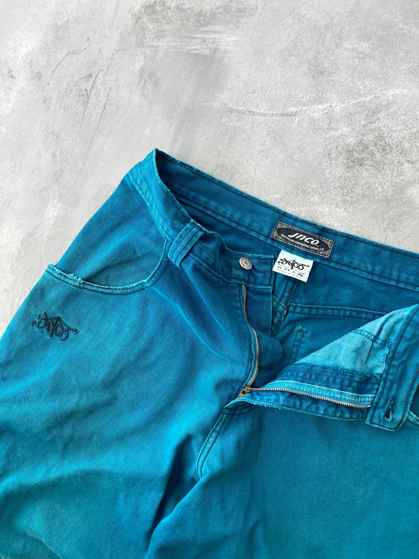 Custom Inset JNCO Jeans 90's - 34x32