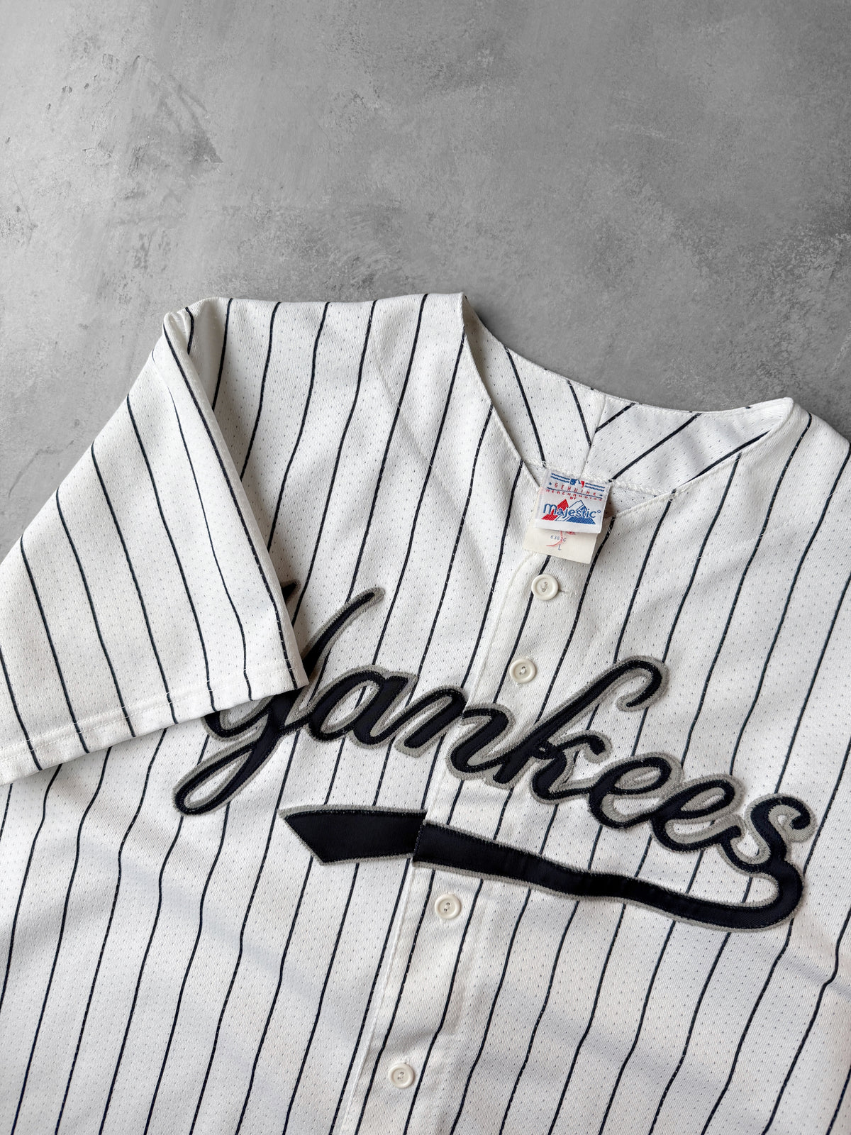 New York Yankees Pinstripe Jersey 90's - Large