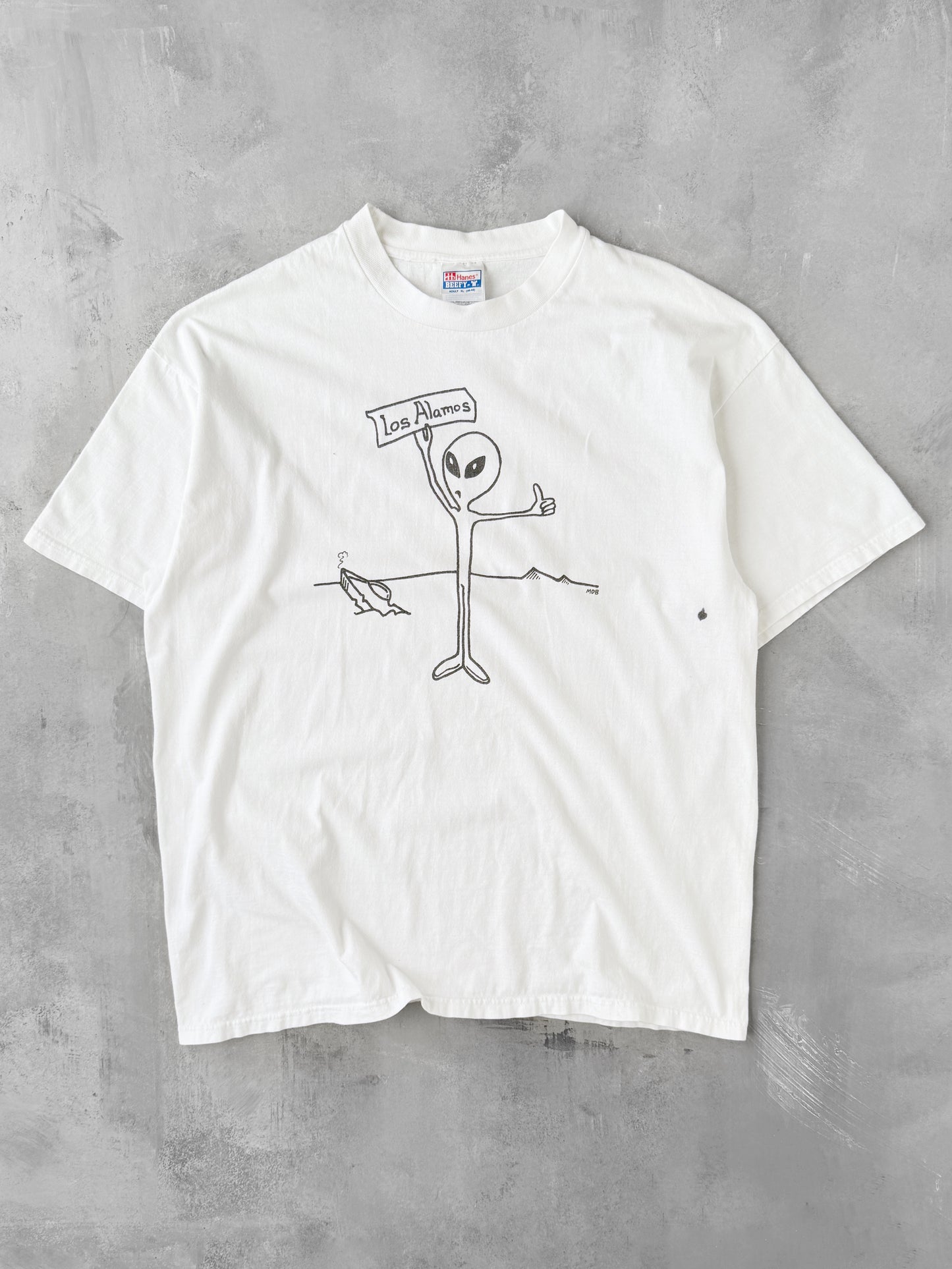 Los Alamos Alien T-Shirt 90's - XL
