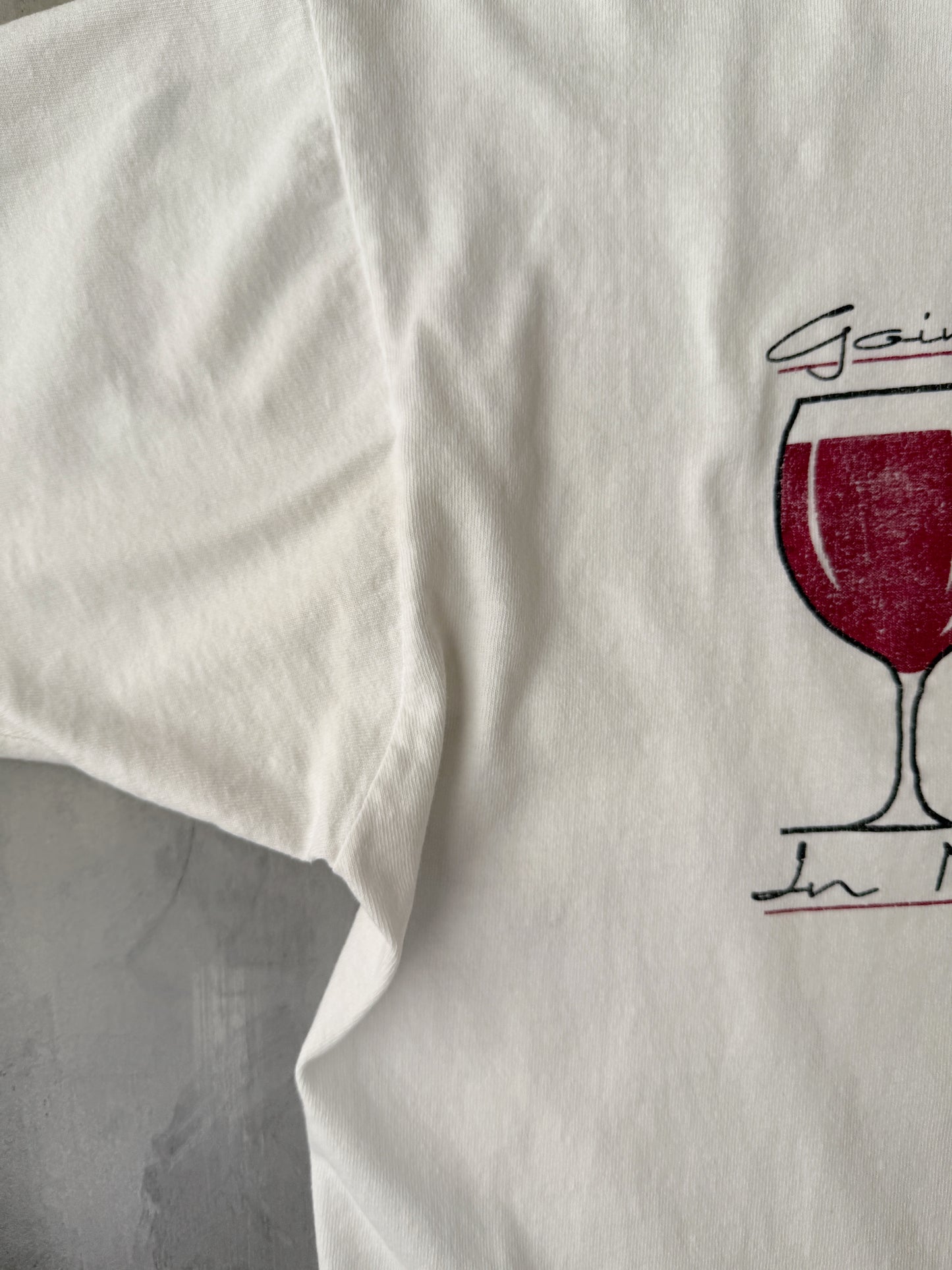 Napa Valley Wine T-Shirt 90's - Large