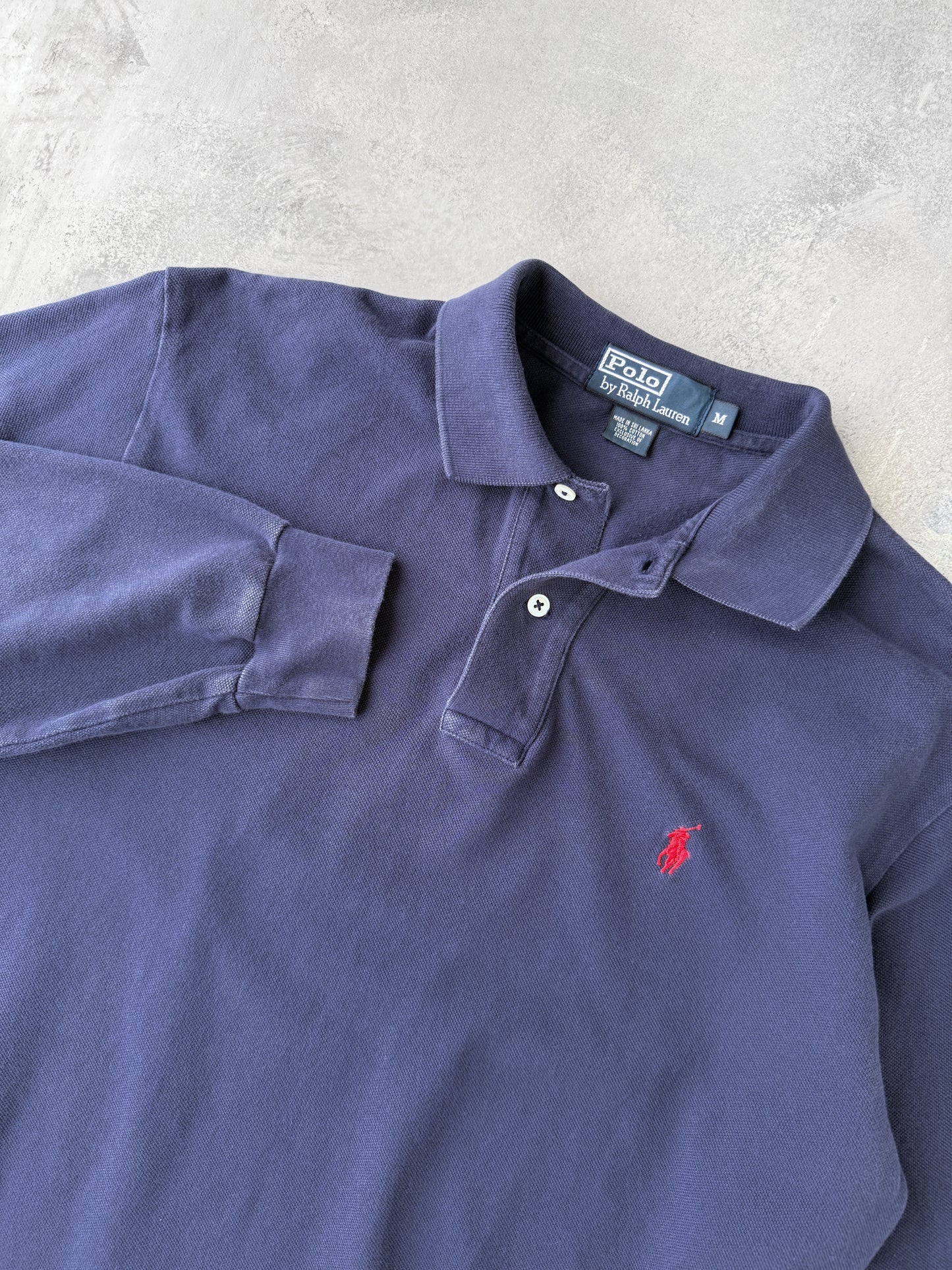 Polo Ralph Lauren Navy Polo 90's - Medium