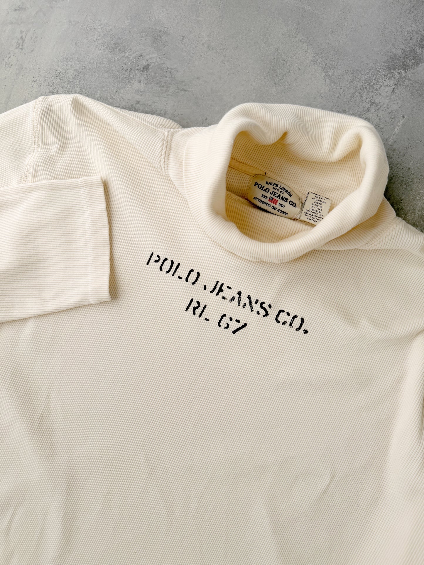 Polo Jeans Turtleneck Y2K - XXL