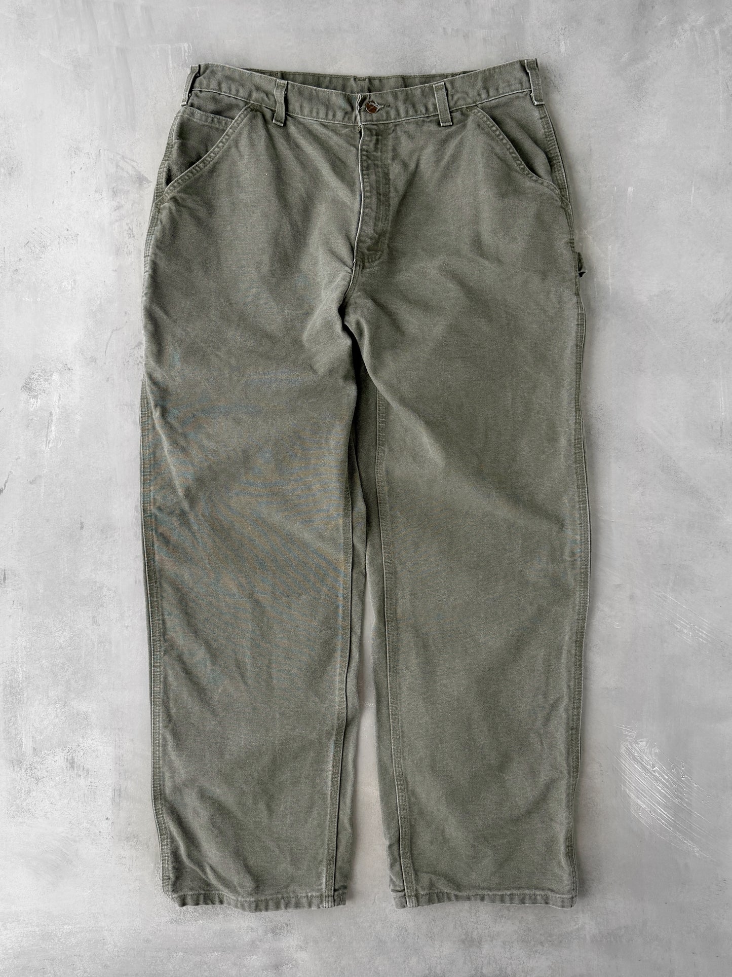 Carhartt Green Carpenter Jeans ‘13 - 36x32