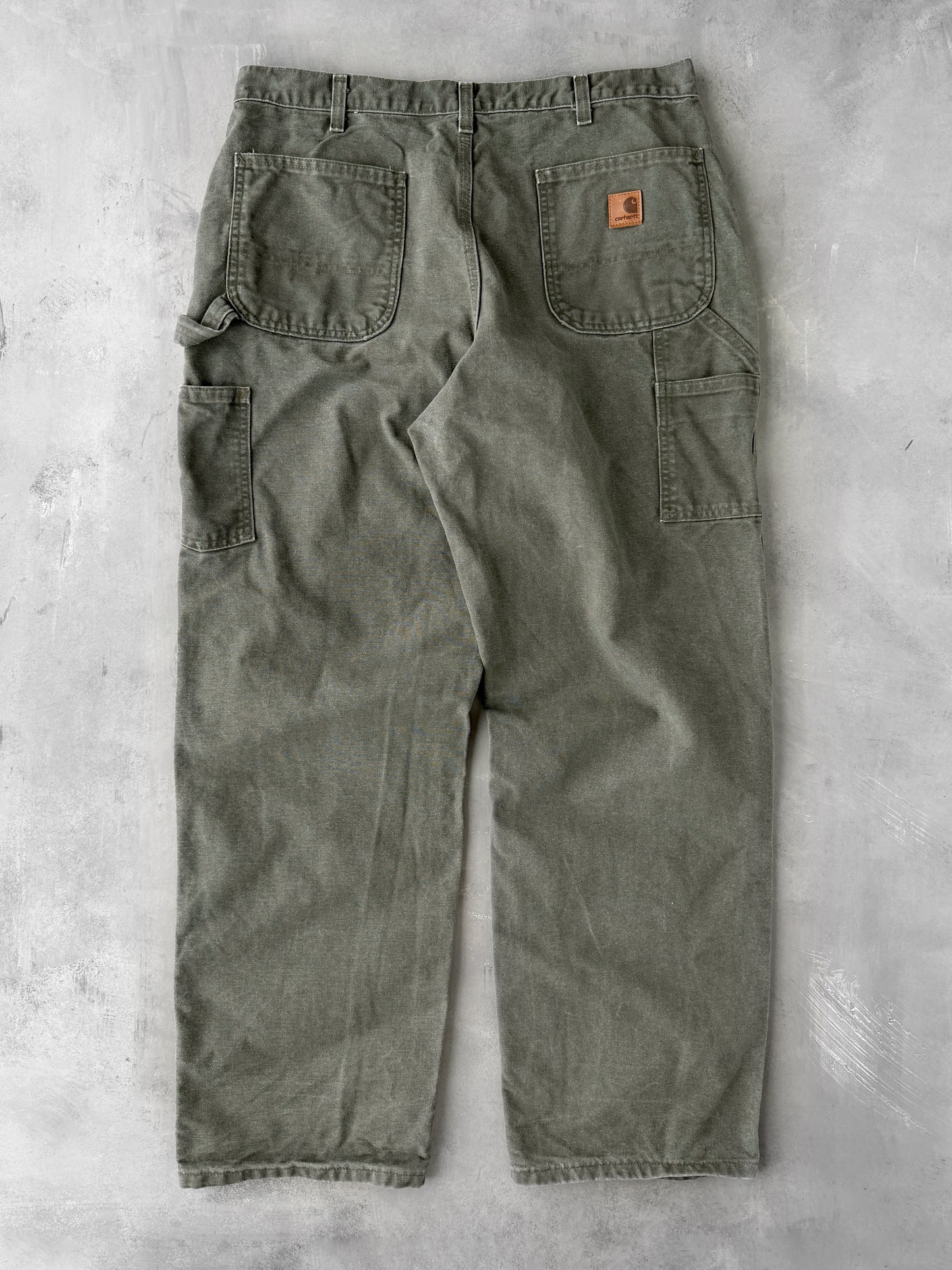 Carhartt Green Carpenter Jeans ‘13 - 36x32