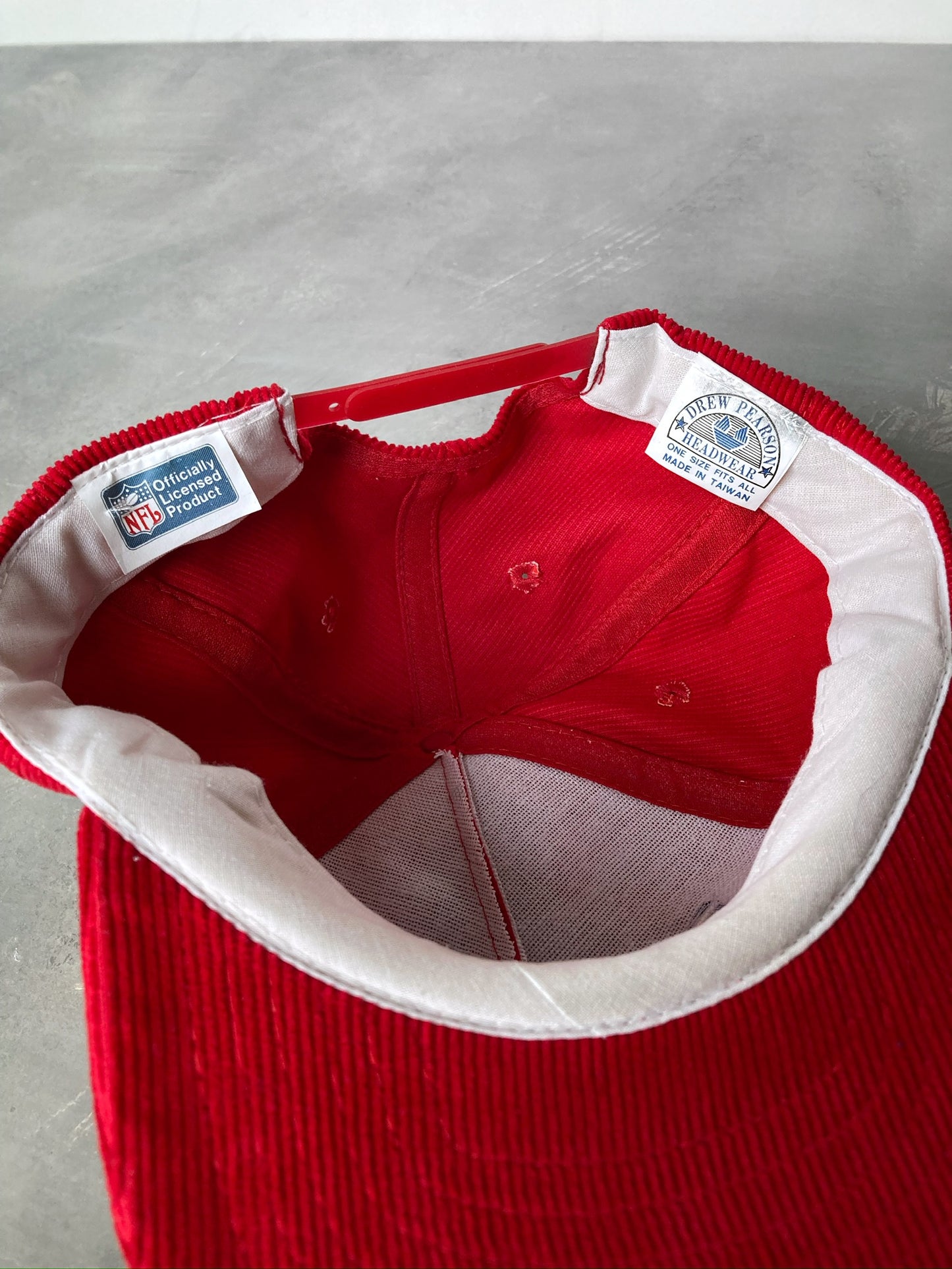 New England Patriots Corduroy Hat 80's