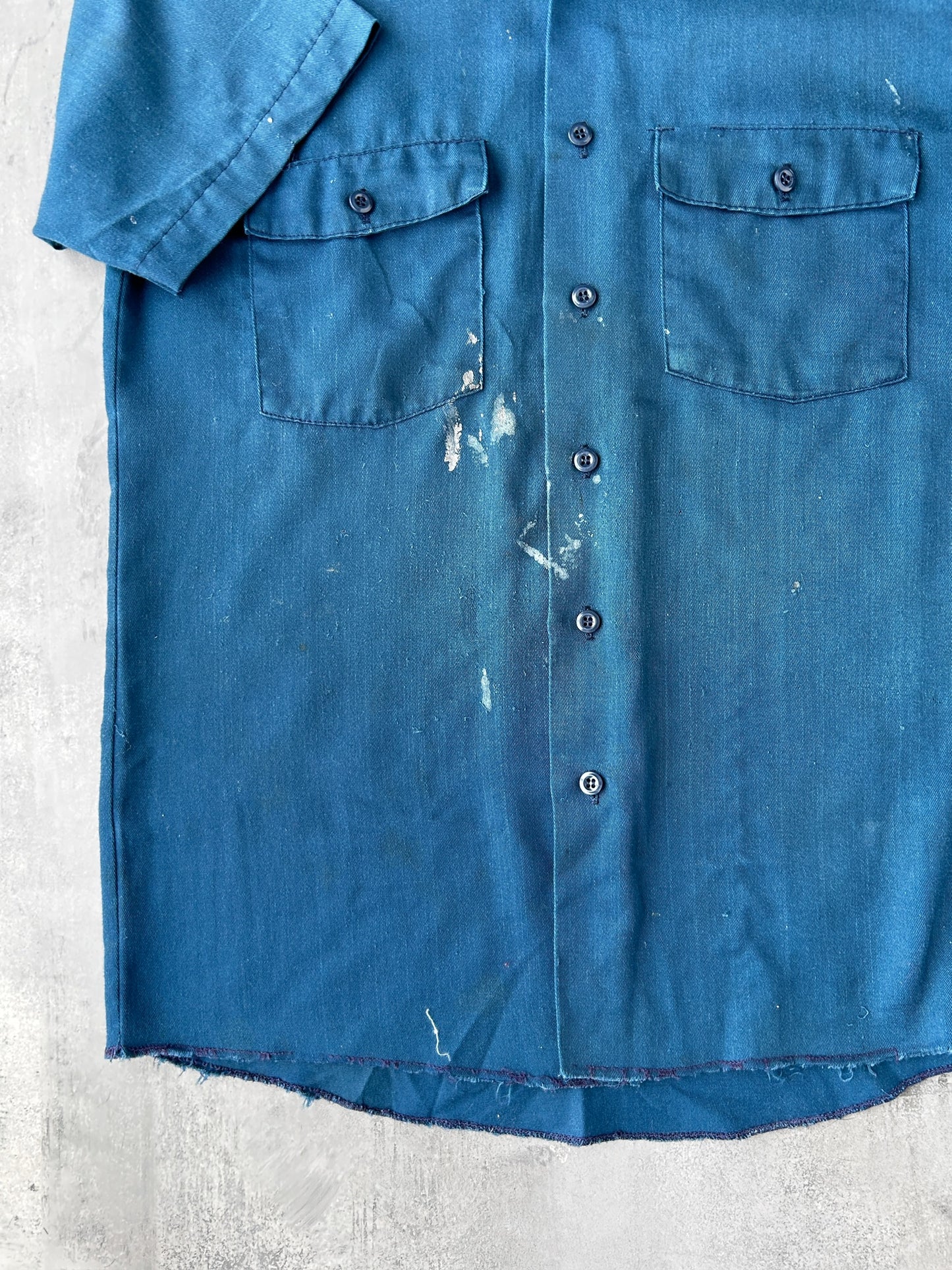 Distressed Button Down 80's - Medium / Large