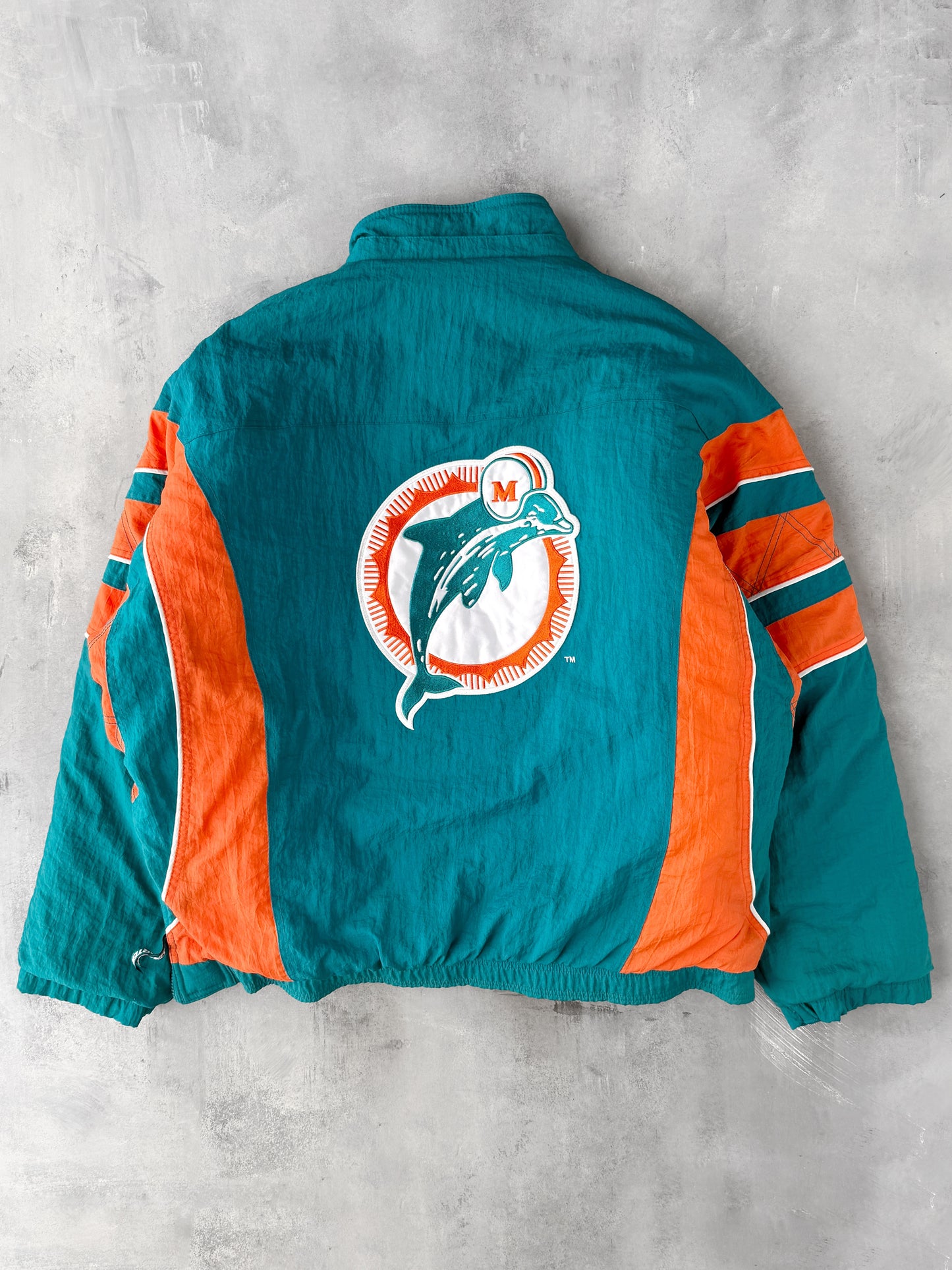 Miami Dolphins Puffer Coat 90's - XXL