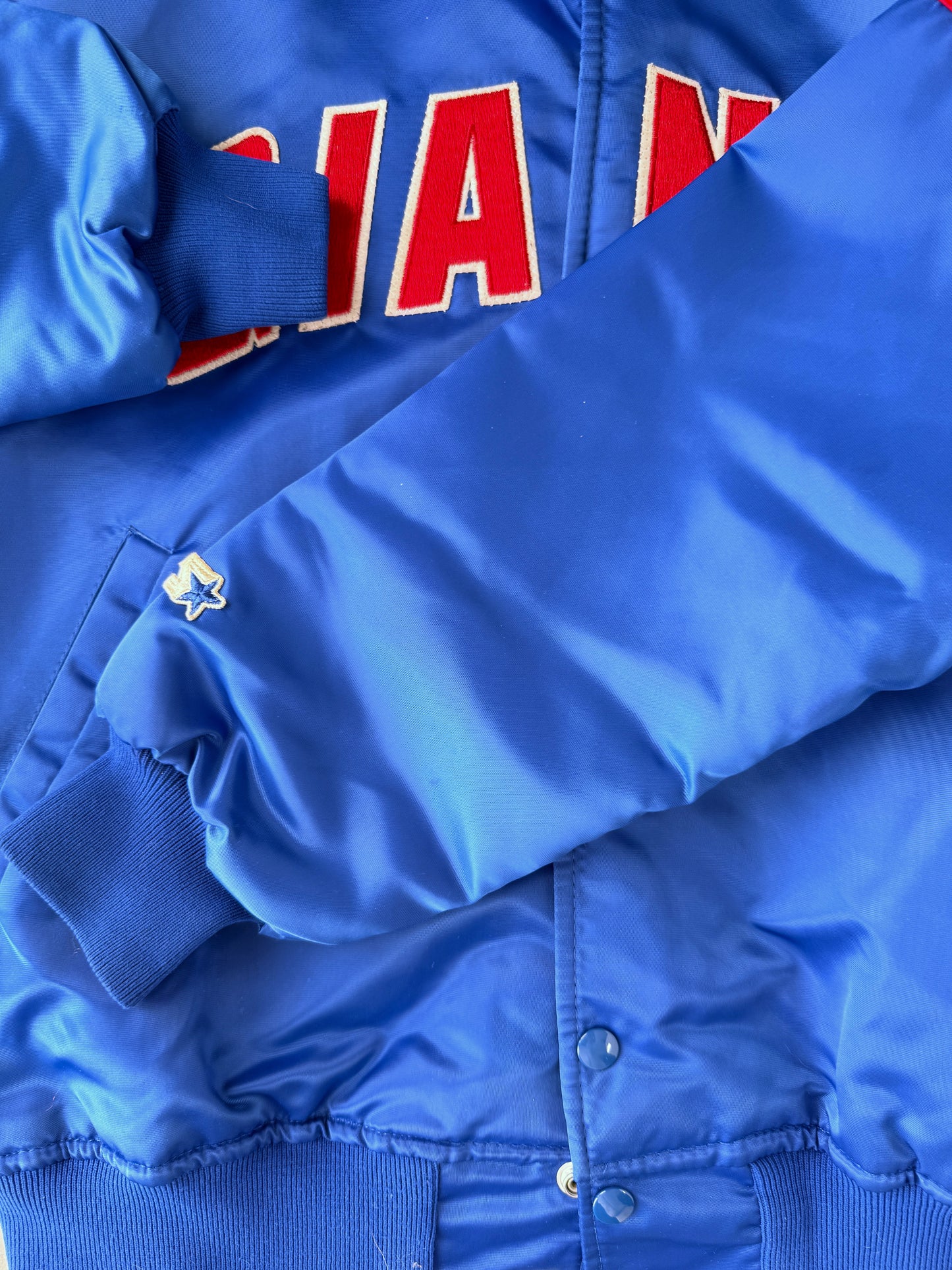 New York Giants Satin Bomber Jacket 90's - Medium