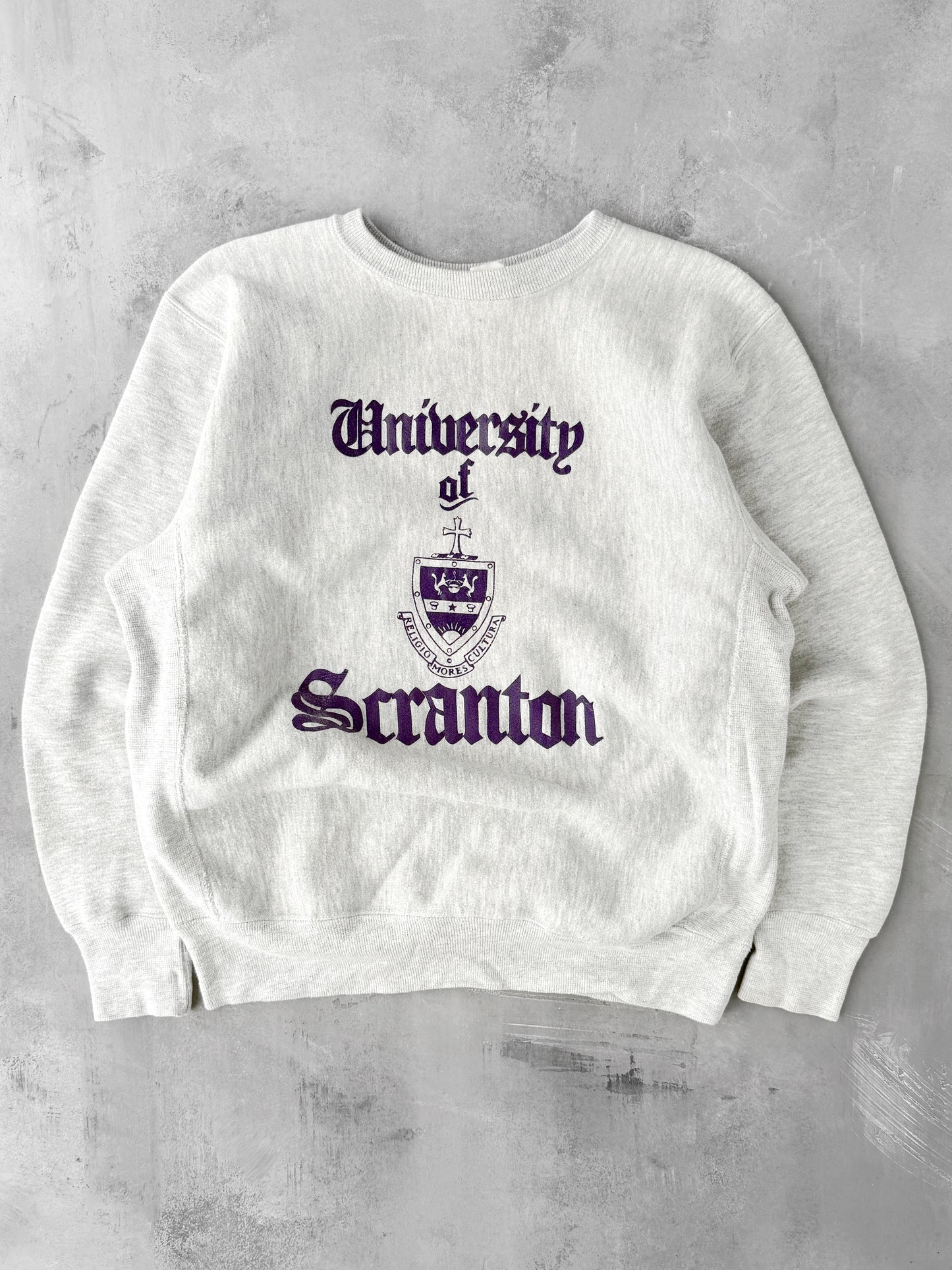 University of Scranton Sweatshirt 90's - Large