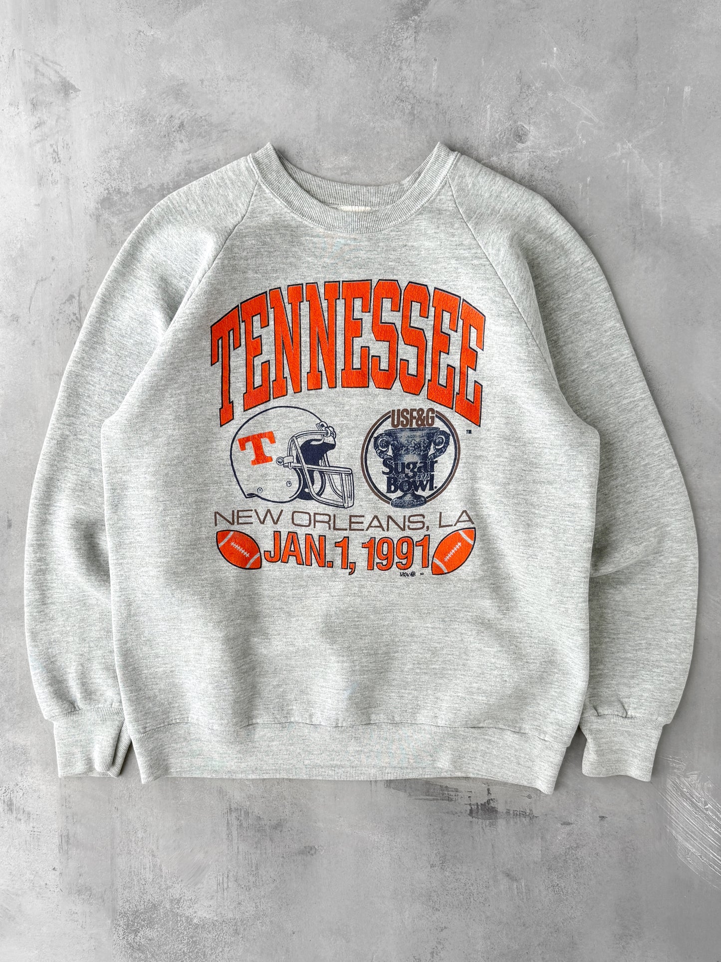 University of Tennessee Sugar Bowl Sweatshirt '91 - Medium