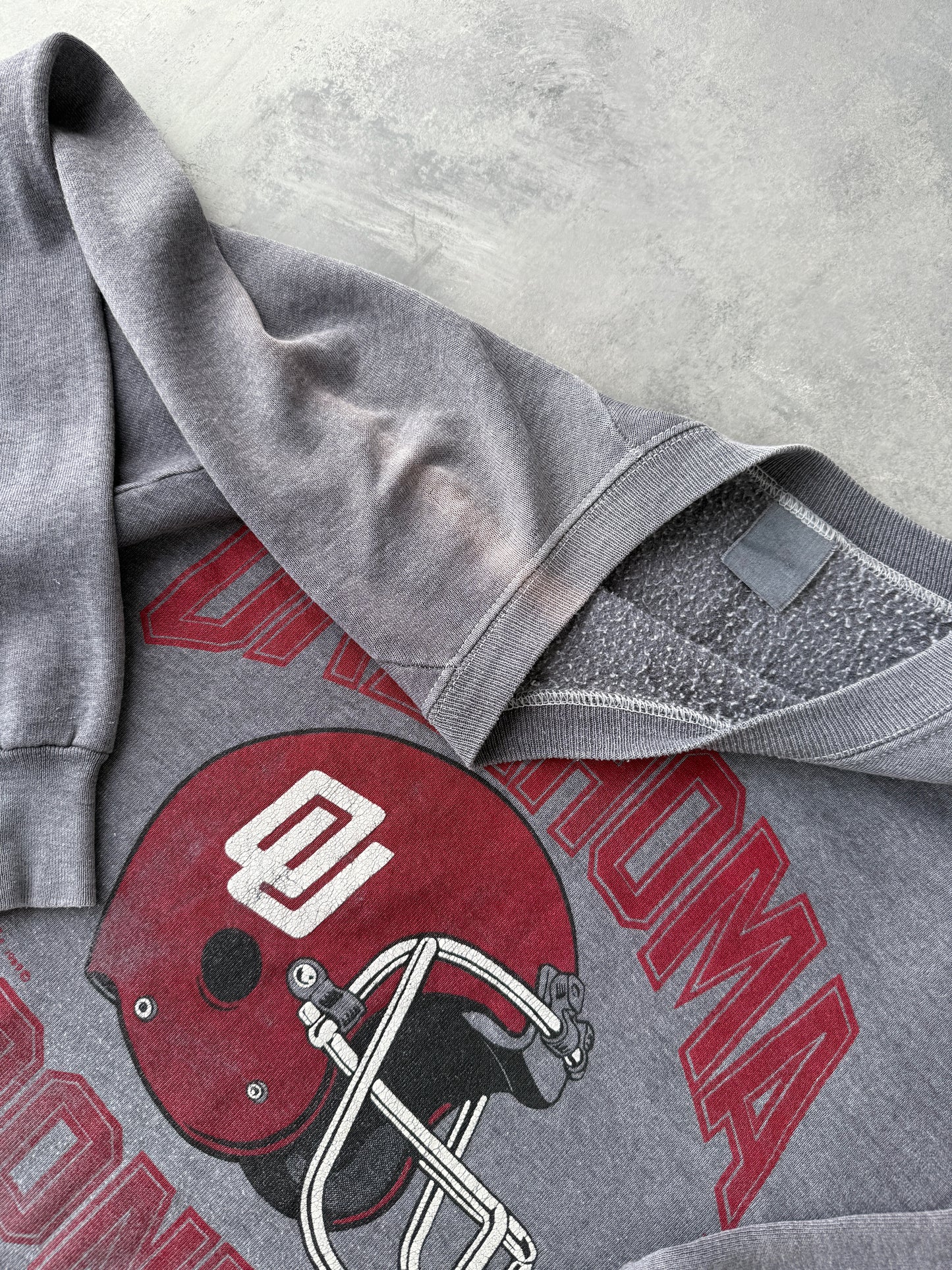 University of Oklahoma Sweatshirt 80's - Medium