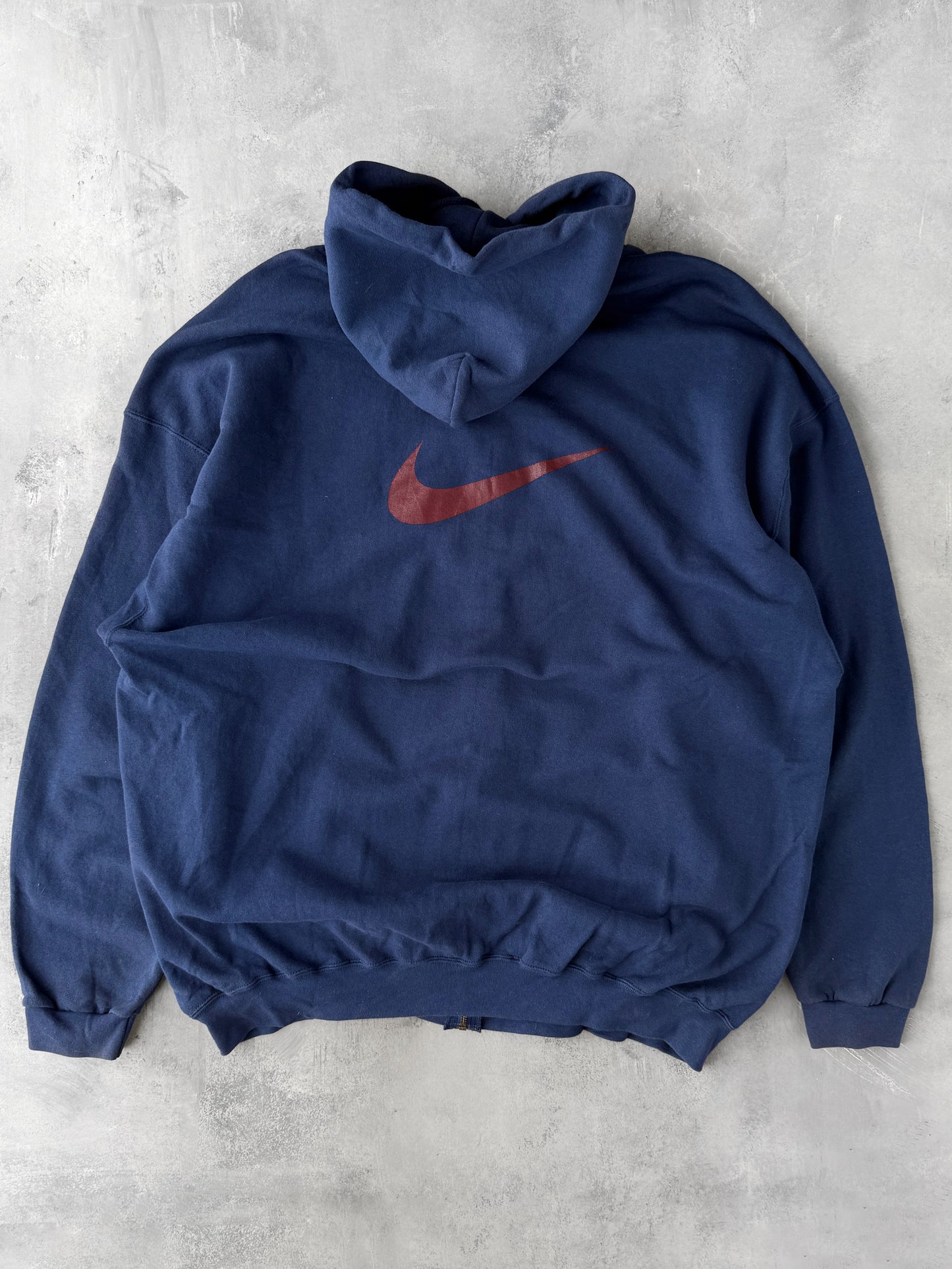 Nike Zippered Hoodie 90's - XXL