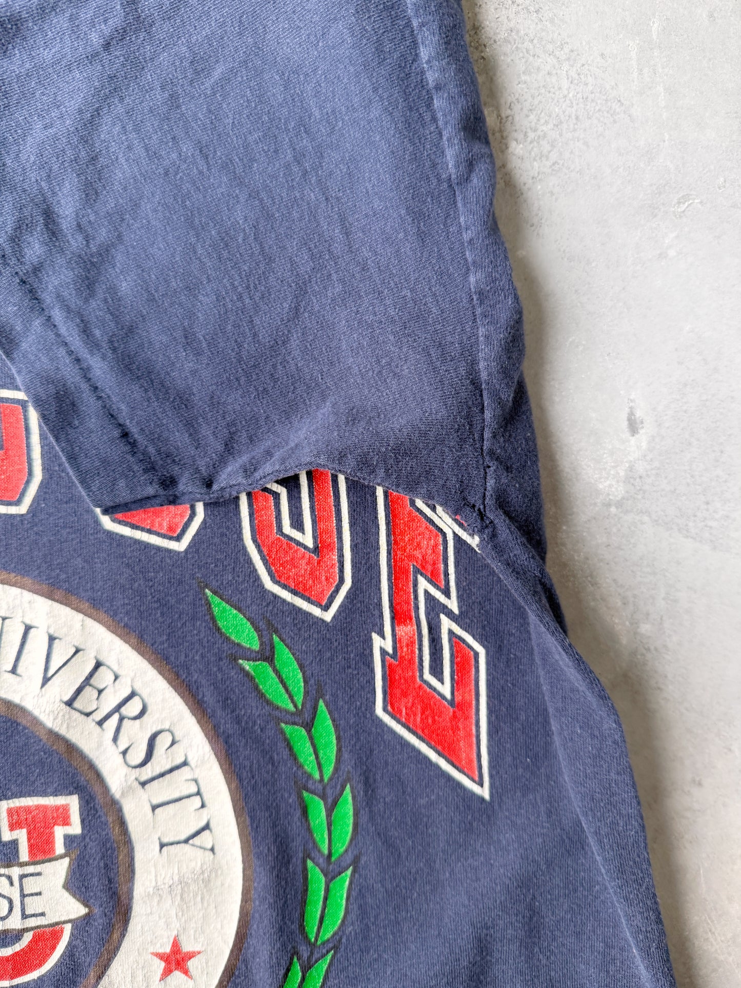Syracuse University Graphic T-Shirt '91 - Medium
