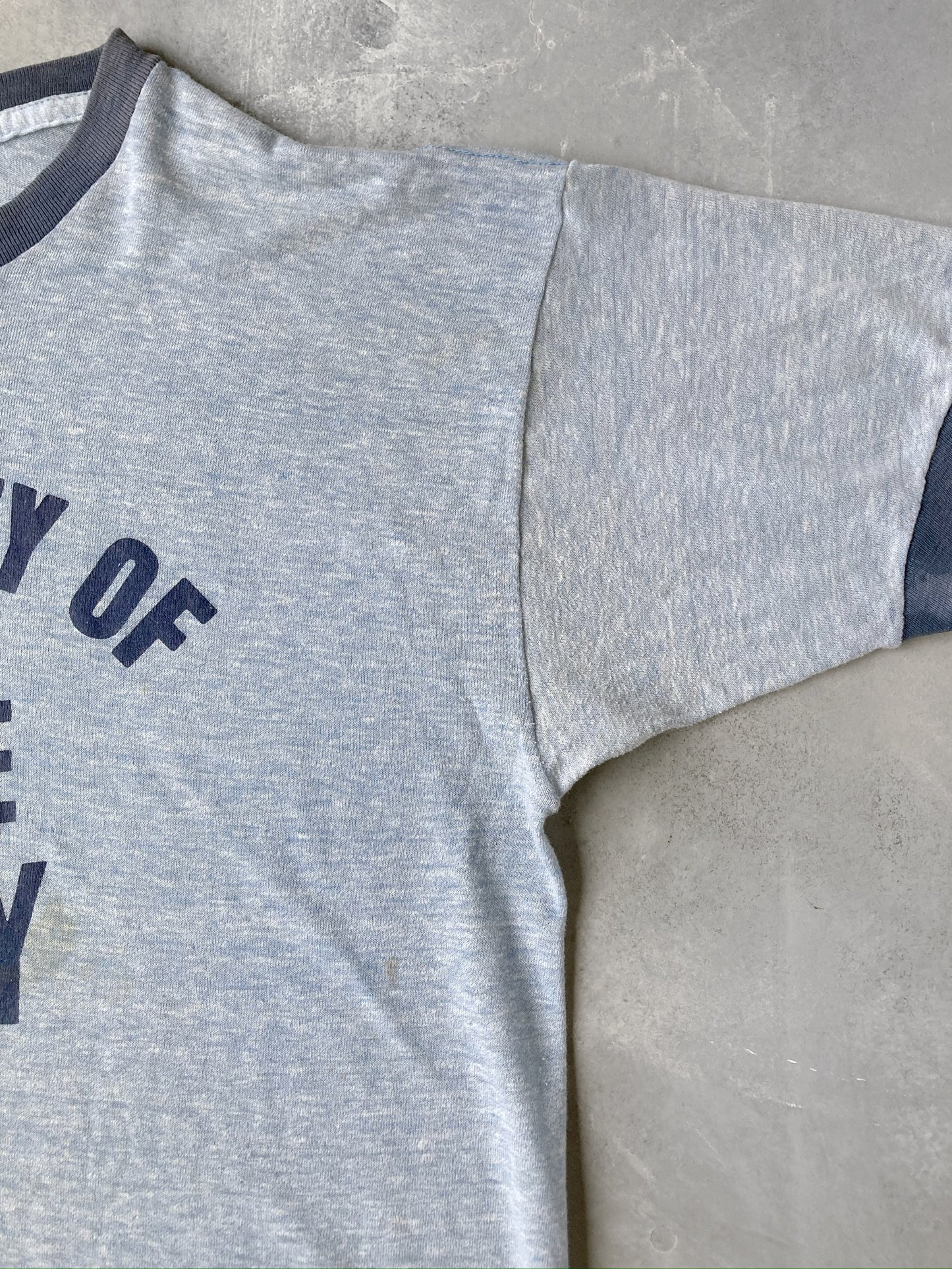 Property of The Navy Ringer T-Shirt 70's - Large