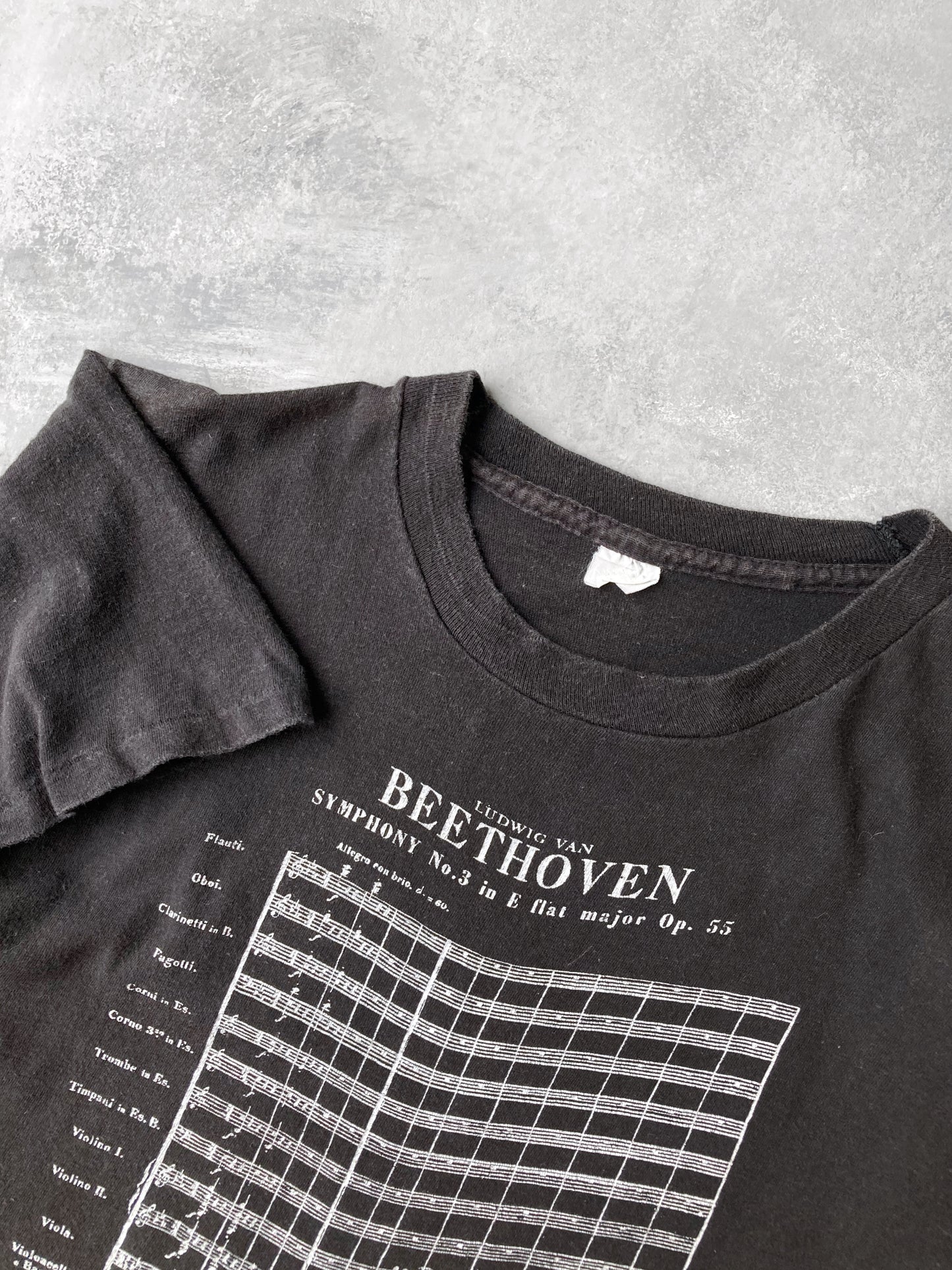 Beethoven Symphony No. 3 T-Shirt 80's - Small