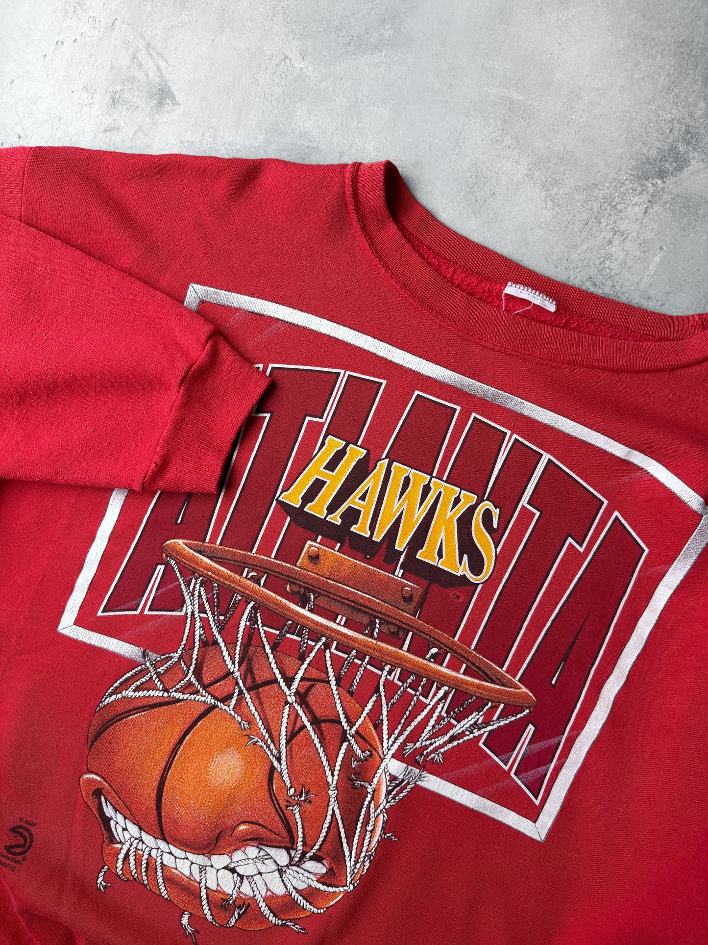 Atlanta Hawks Sweatshirt 90's - XXL