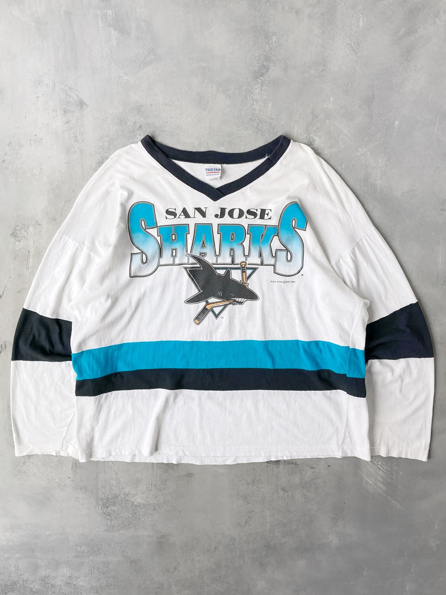 San Jose Sharks Shirt '94 - XL