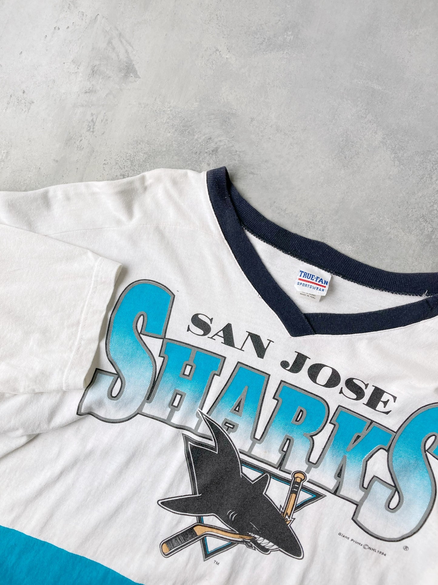 San Jose Sharks Shirt '94 - XL