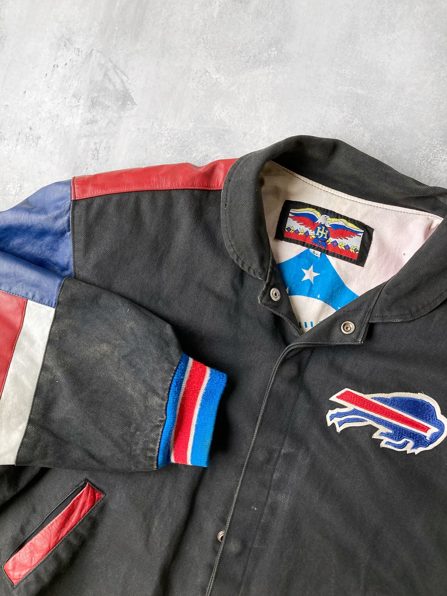Buffalo Bills Bomber Jacket 90's - Large