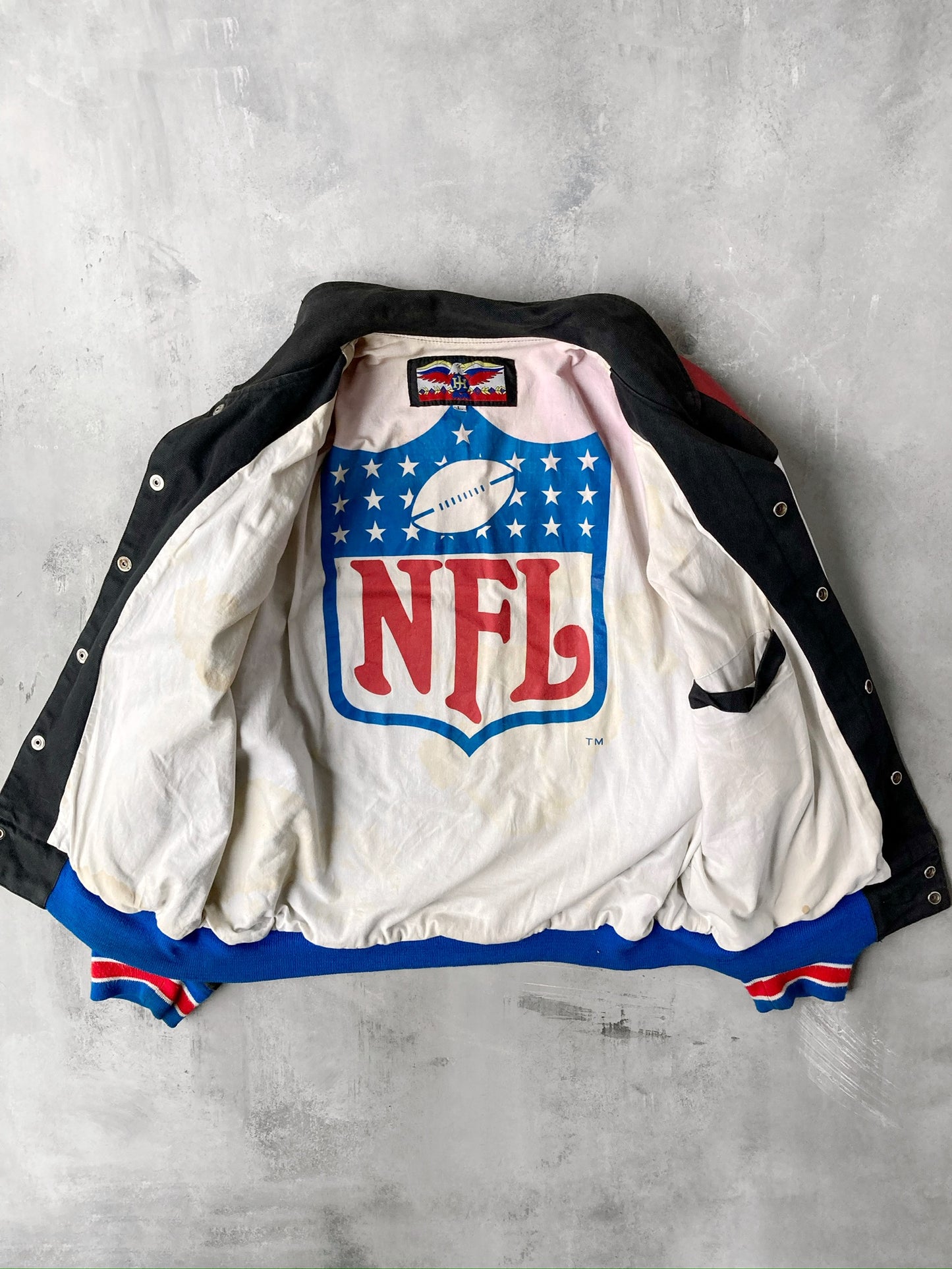 Buffalo Bills Bomber Jacket 90's - Large