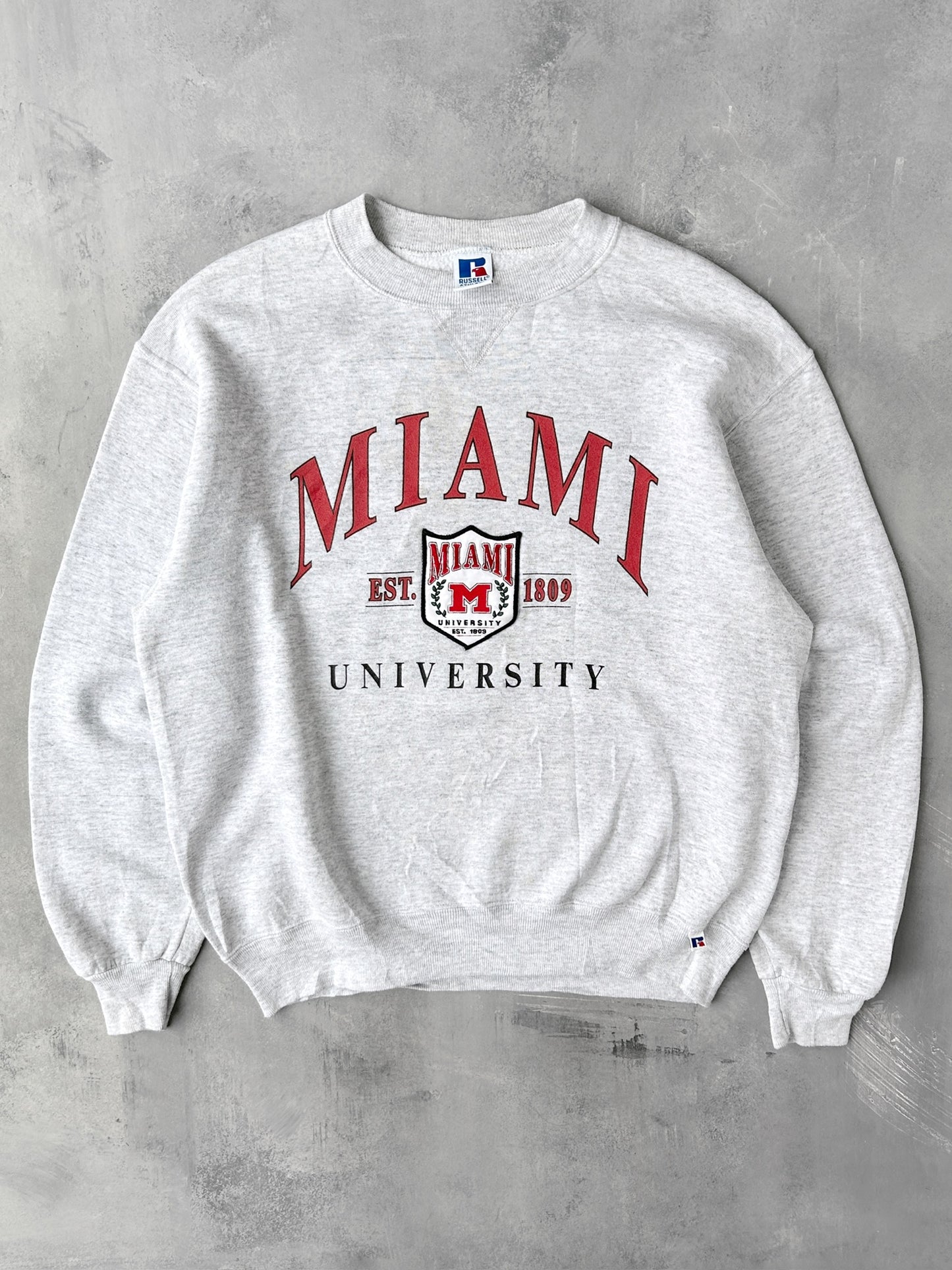 Miami University Sweatshirt 90's - Large