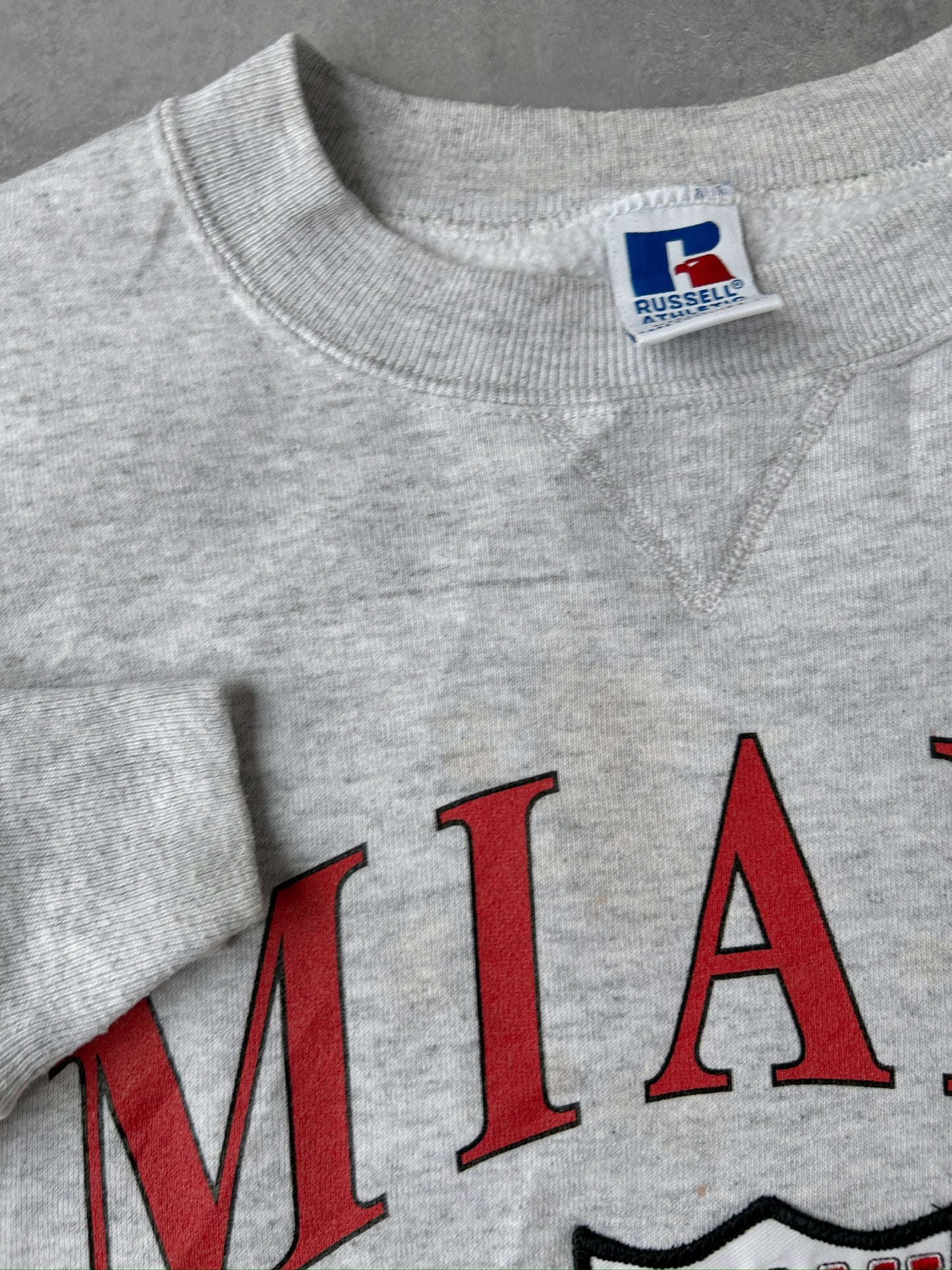 Miami University Sweatshirt 90's - Large