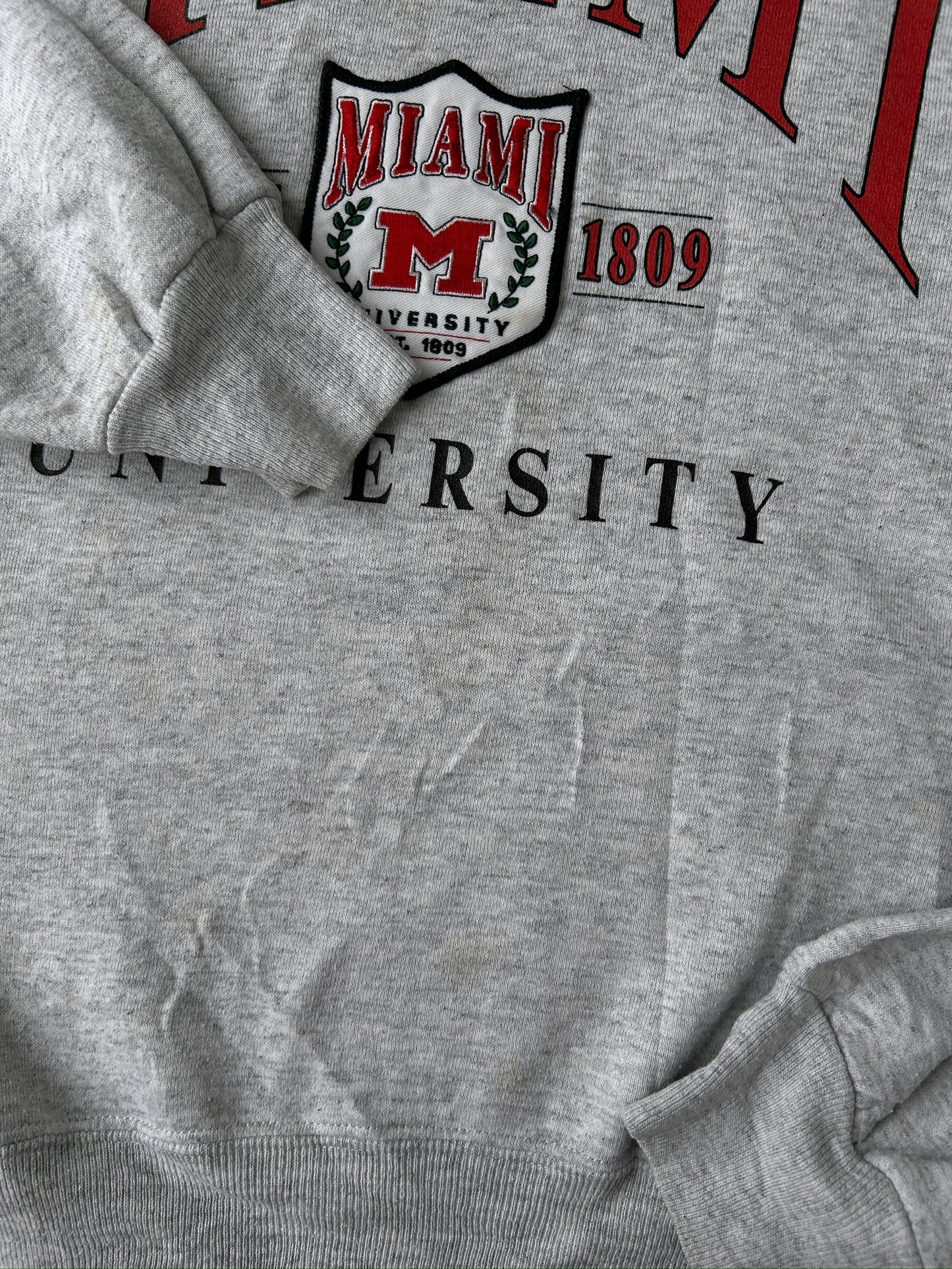 Miami University Sweatshirt 90's - Large