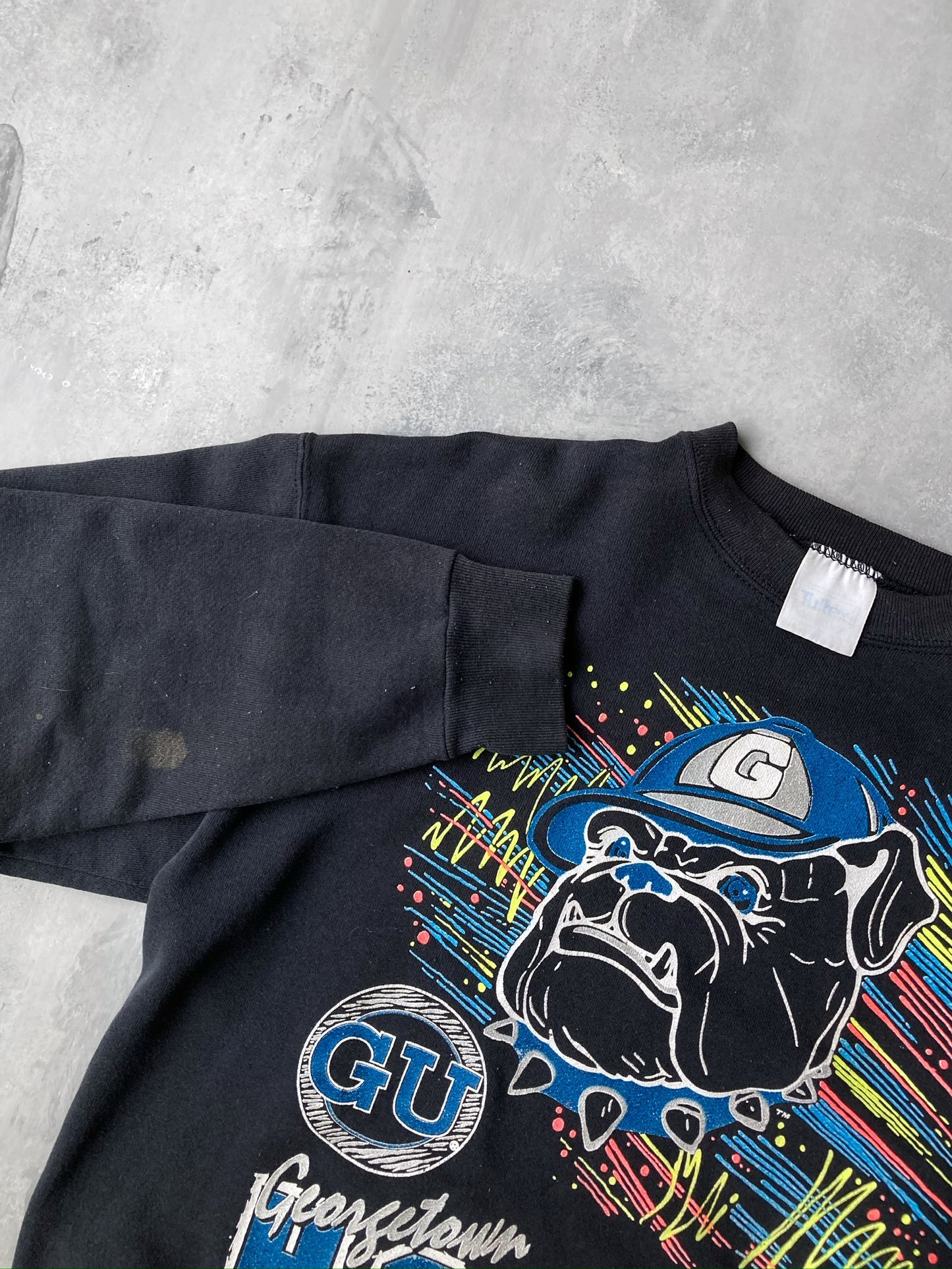 Georgetown University Crewneck 90's – Large