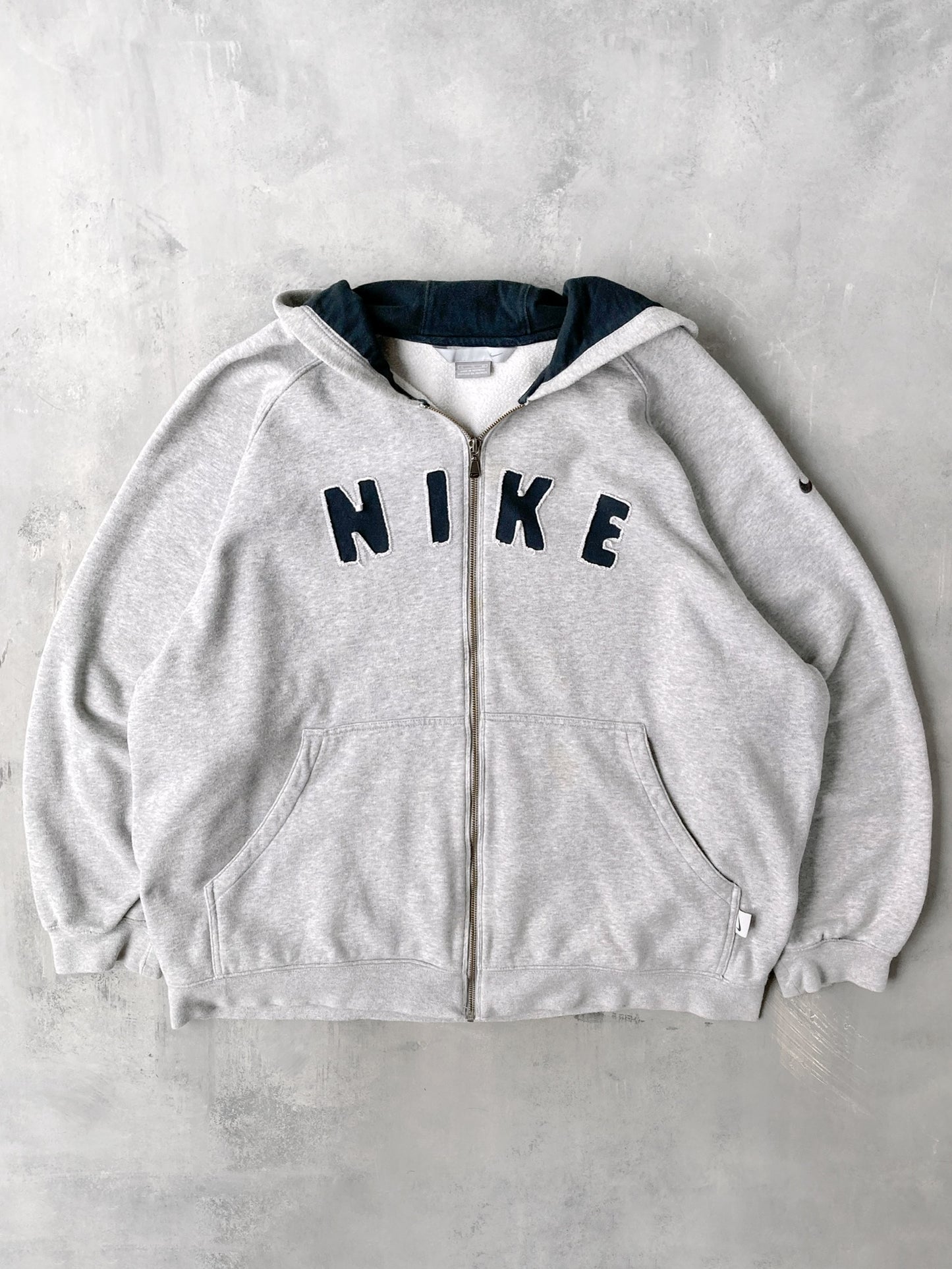 Nike Zippered Hoodie 00's - XL