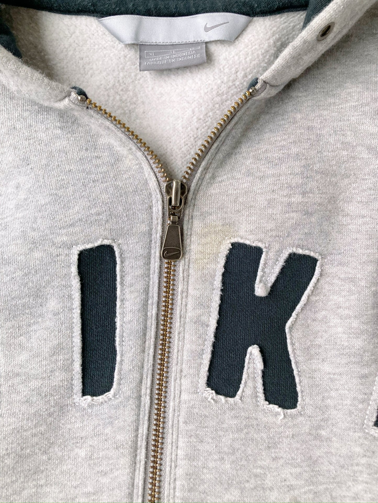 Nike Zippered Hoodie 00's - XL