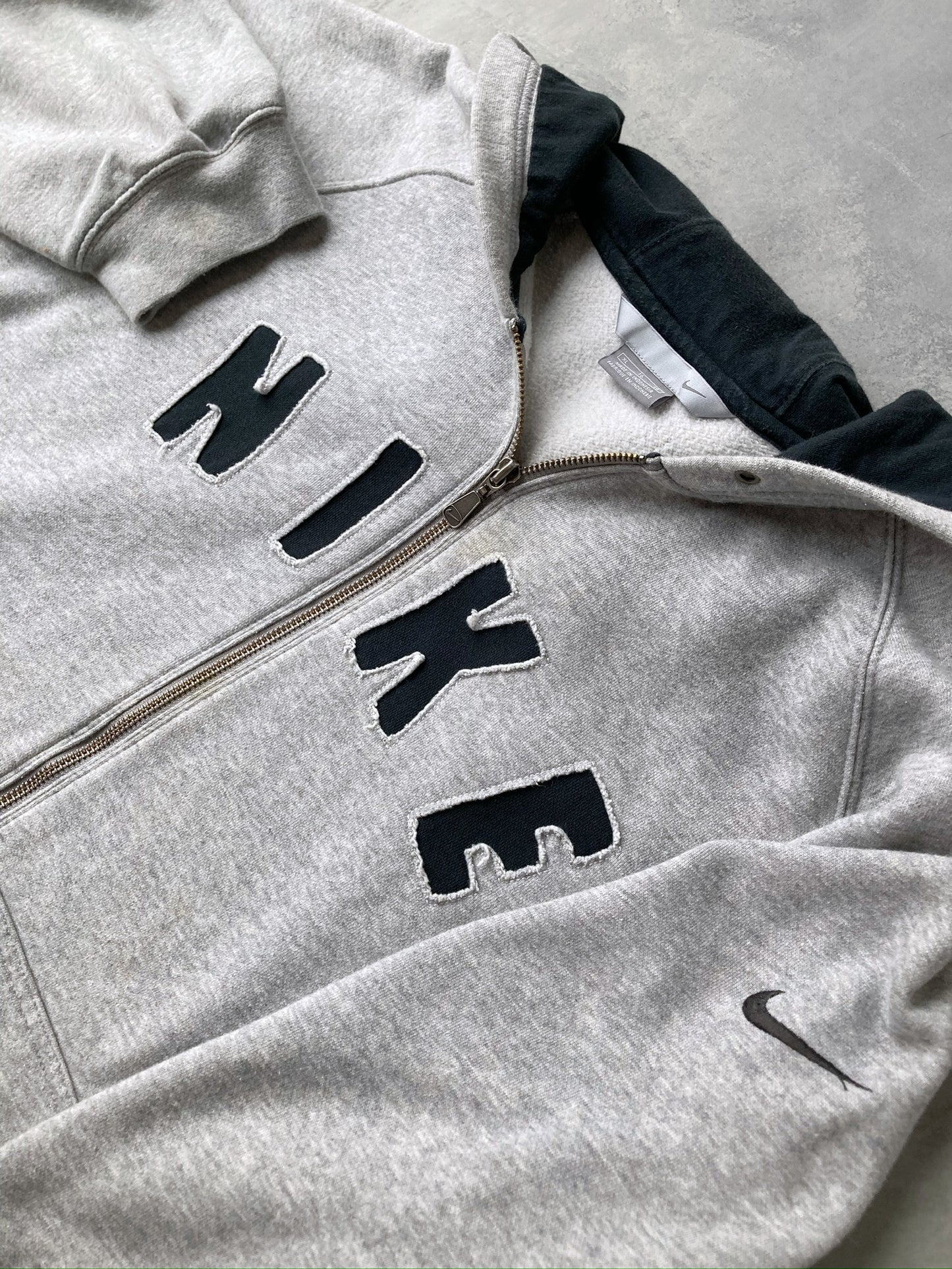 Nike Zippered Hoodie 00's - XL