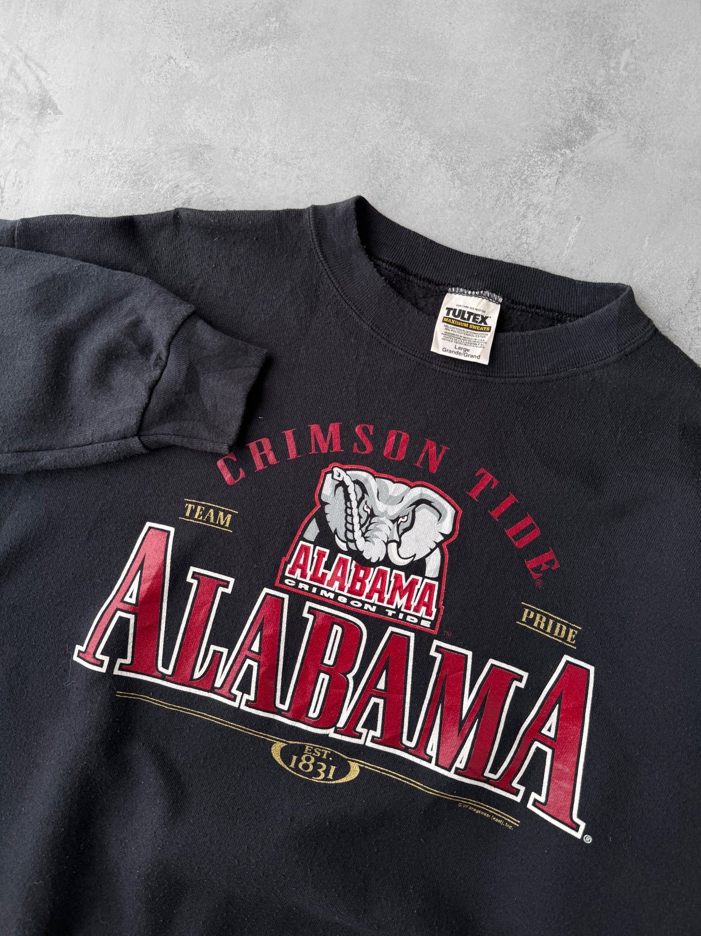 University of Alabama Sweatshirt 90's - Large