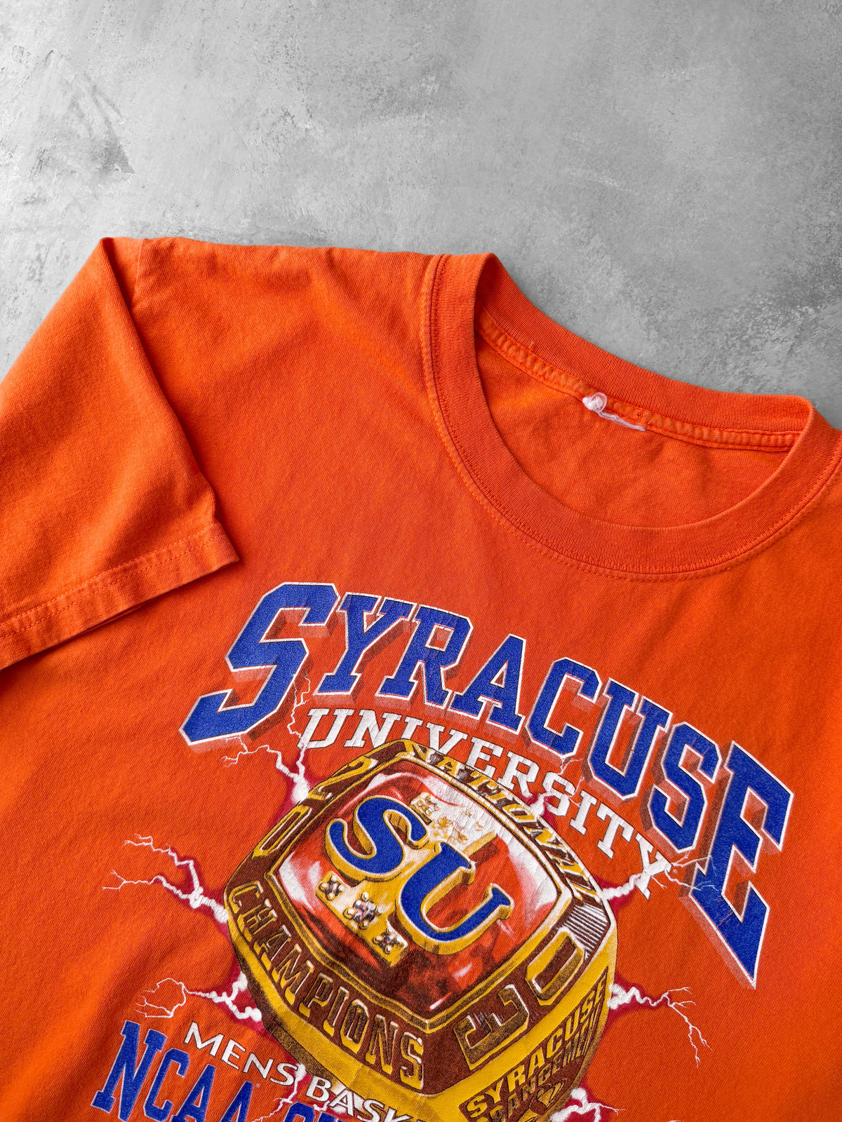 Syracuse University Championship Ring T-Shirt '03 - Large
