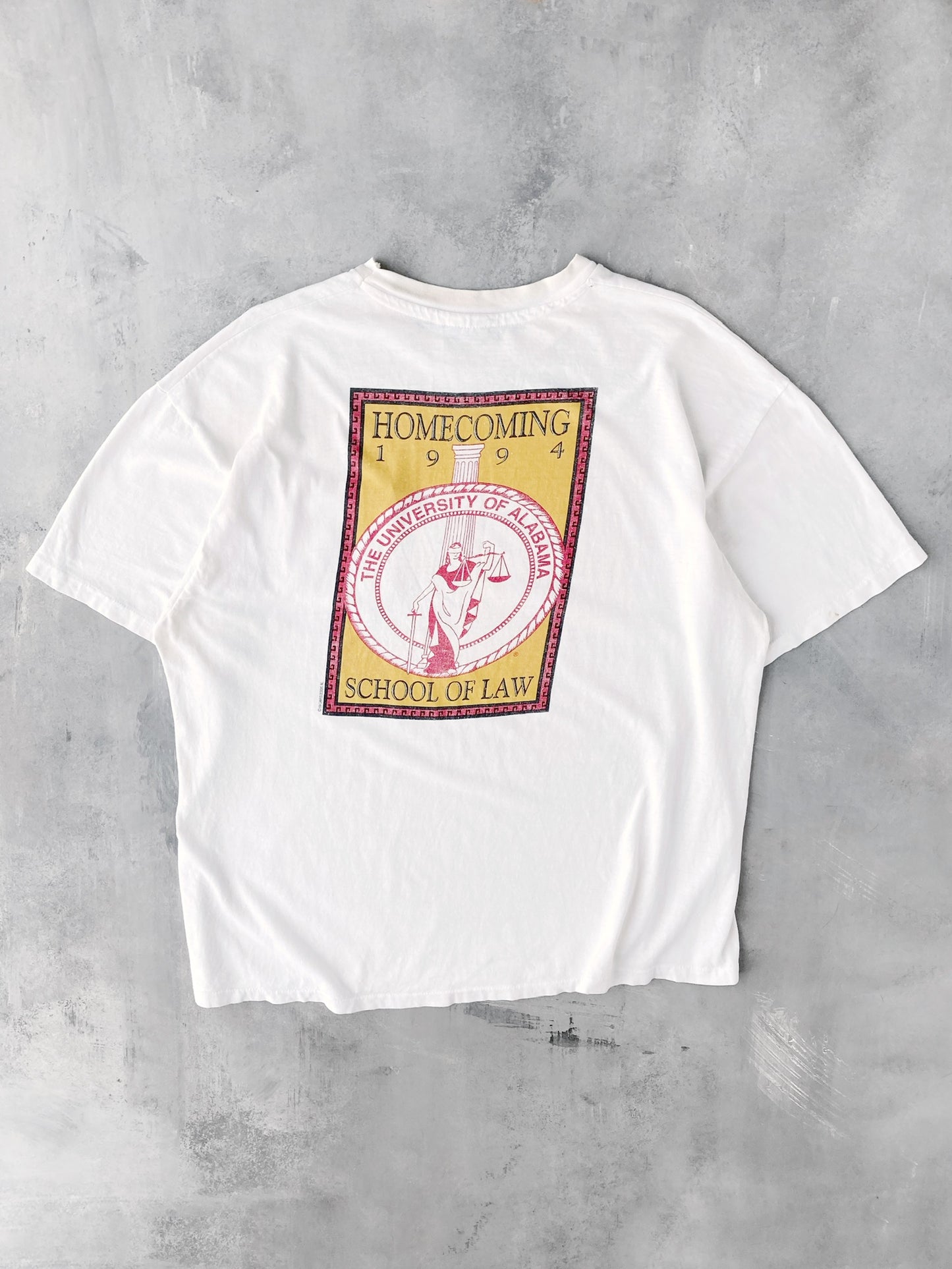 Alabama School of Law T-Shirt '94 - XL
