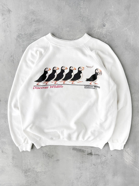 National Wildlife Federation Sweatshirt '86 - Medium