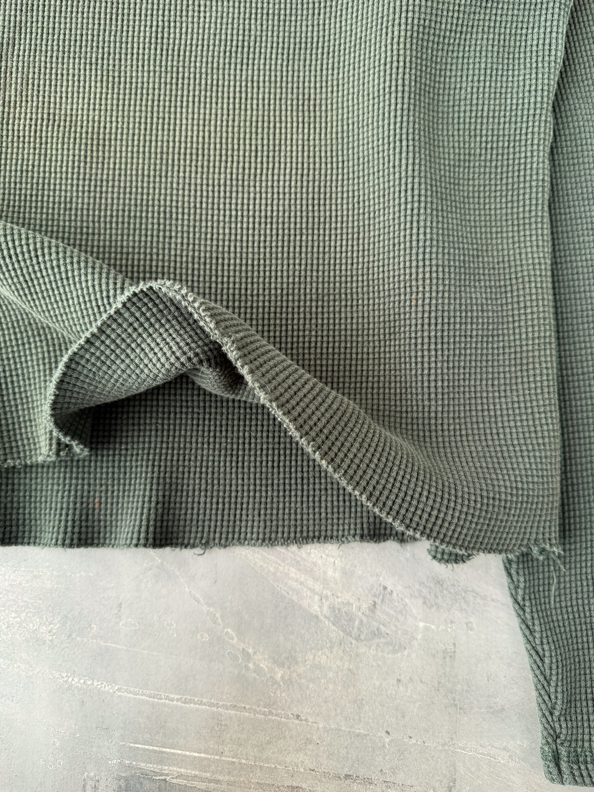 Cropped Polo Sport Thermal Shirt Y2K - Large