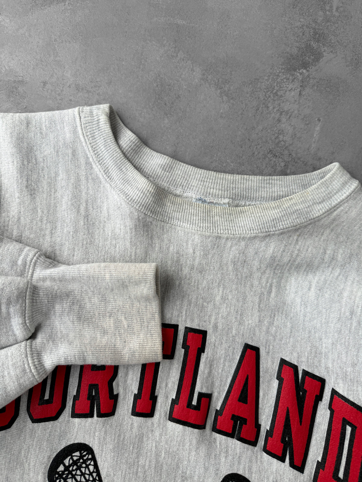 Cortland State Lacrosse Sweatshirt 90s - XL